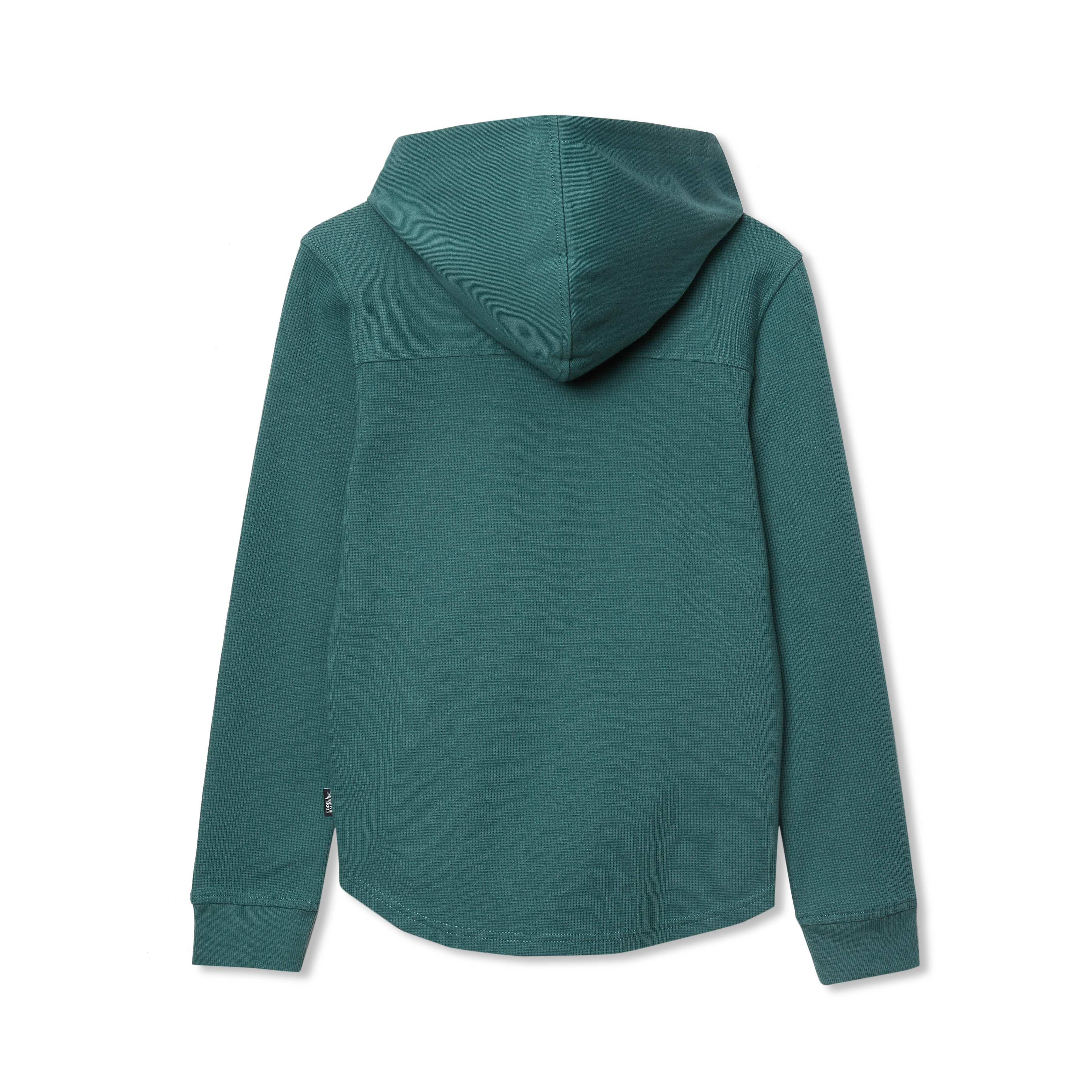 Boys Basin Thermal Hooded Button Down - Image 2