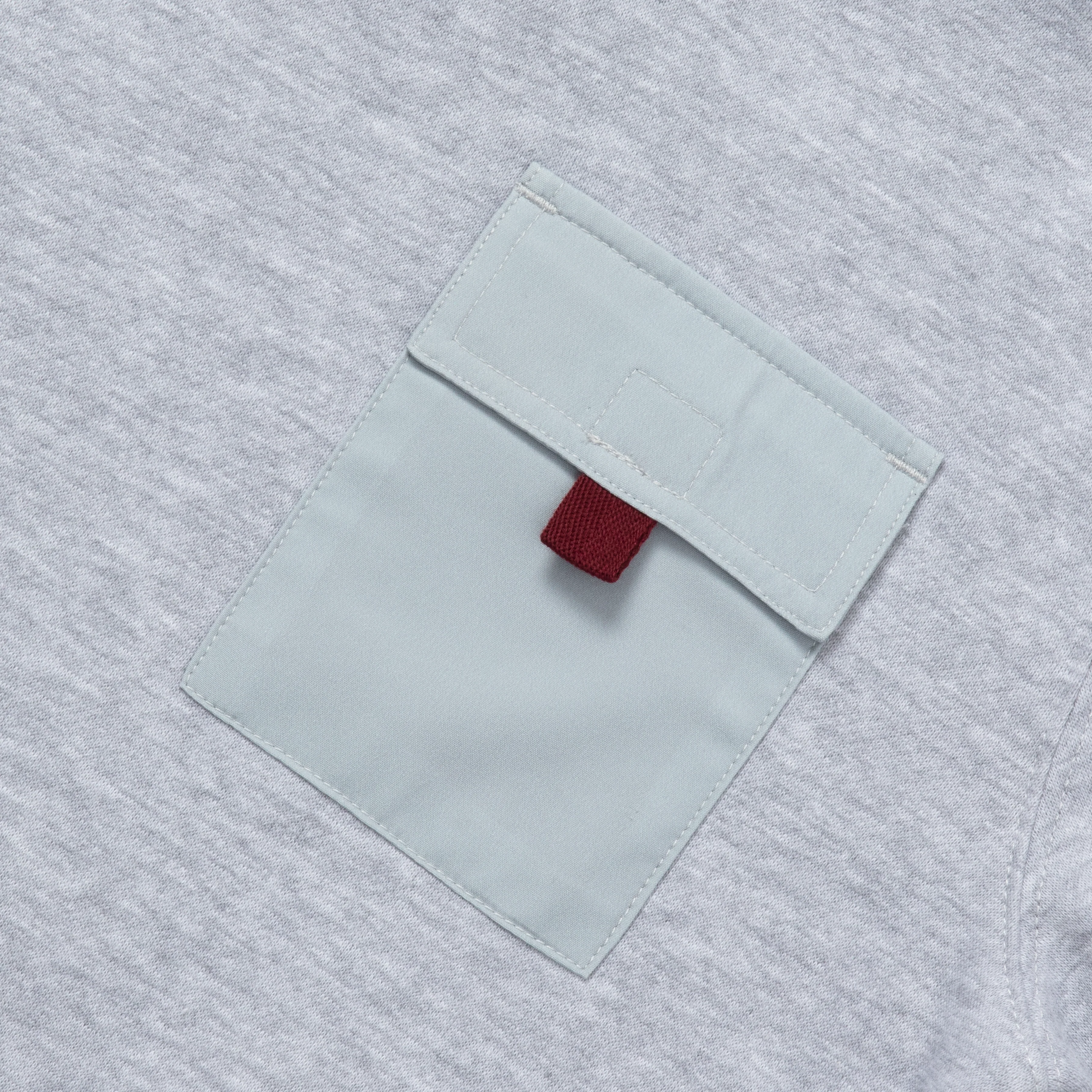 Boys Camp Fleece Pocket Crewneck - Image 4