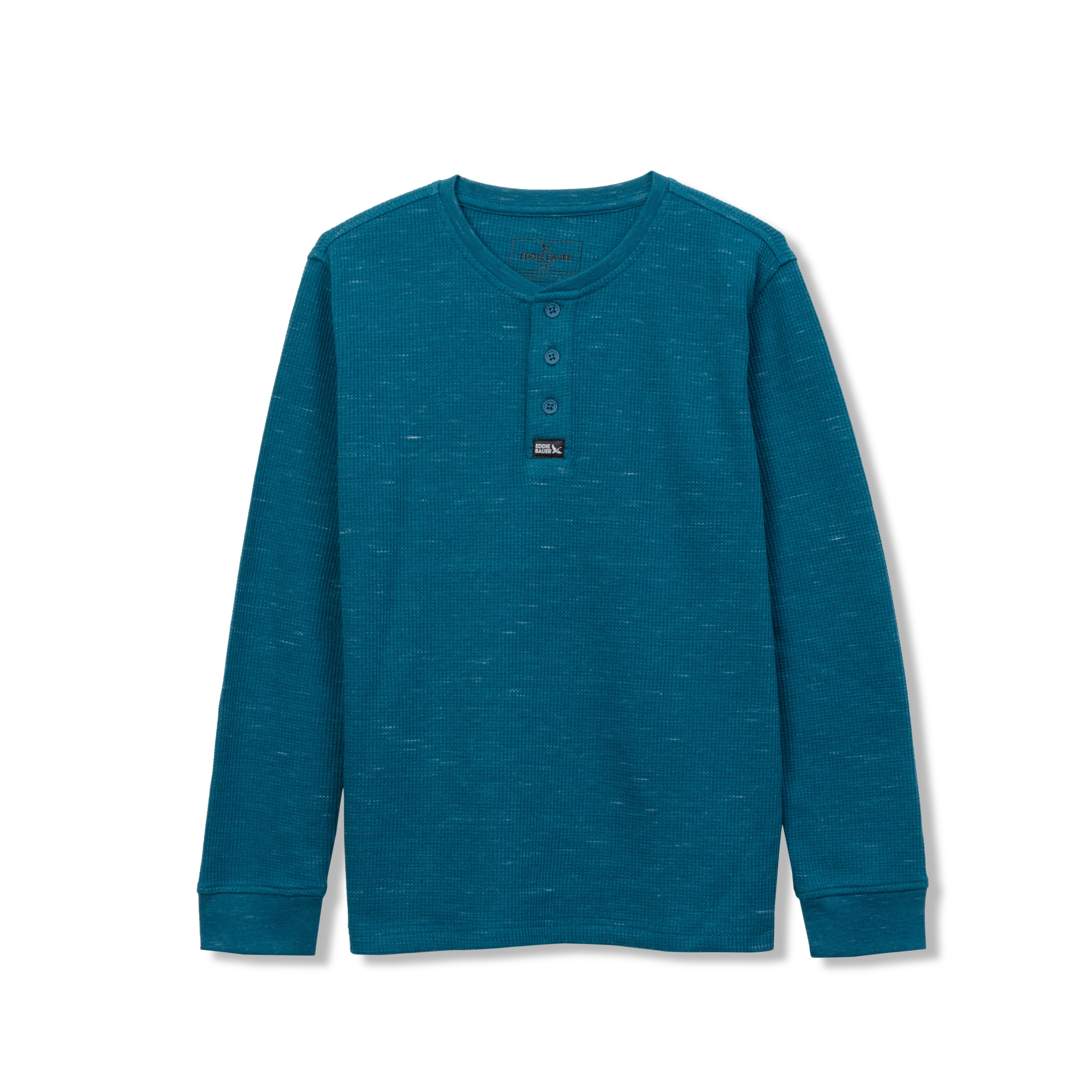 Boys Eddies Favorite Thermal Henley - Image 3