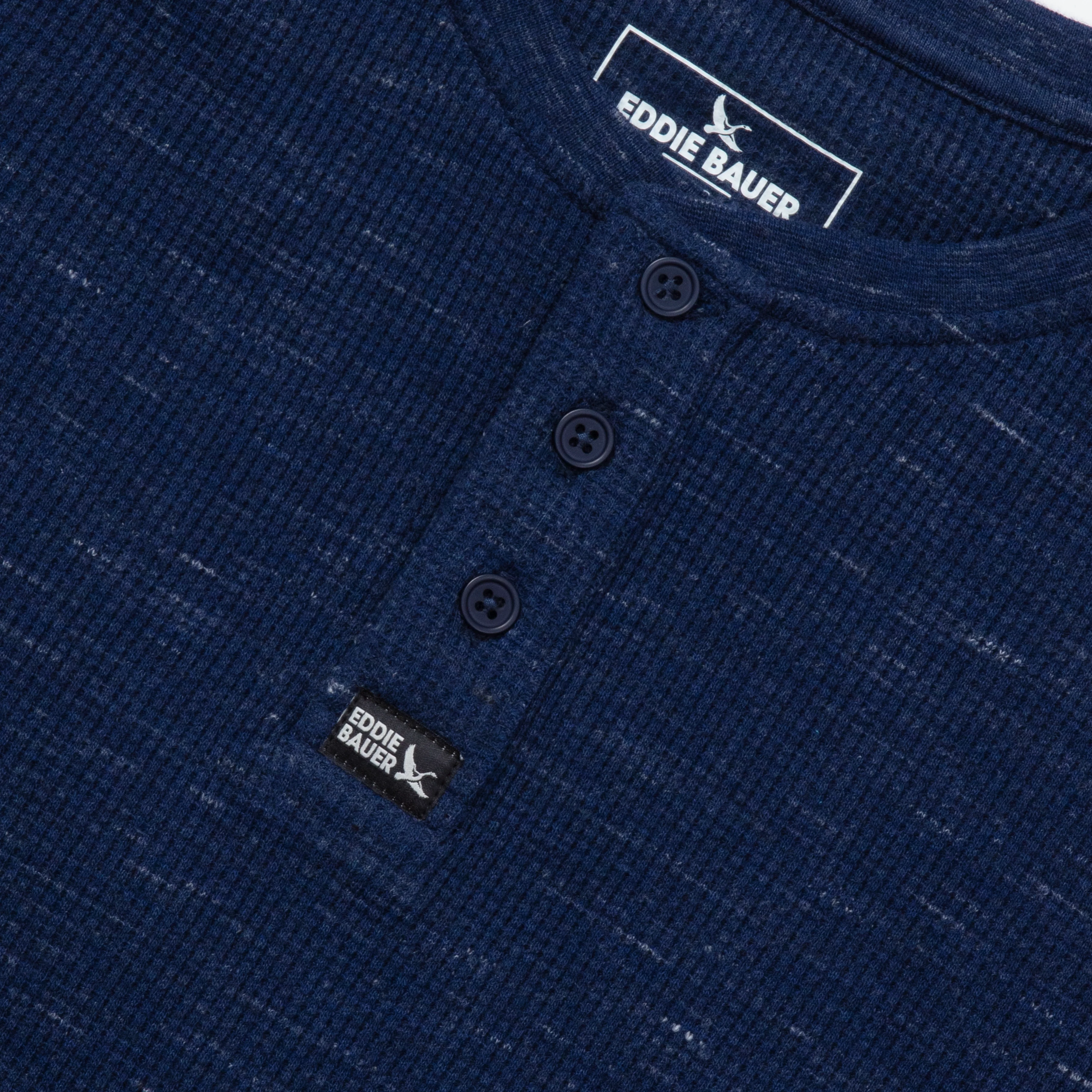 Boys Eddies Favorite Thermal Henley - Image 5