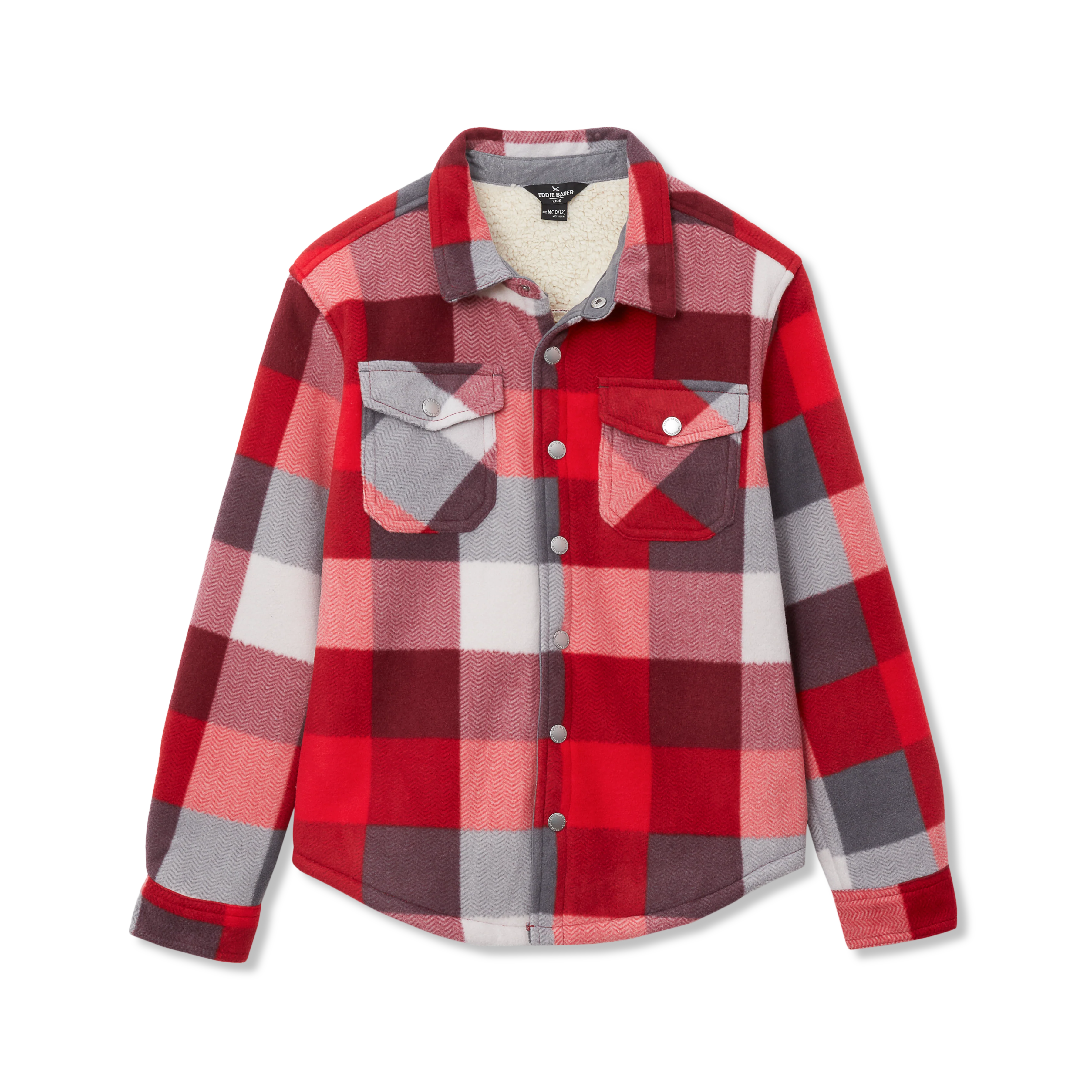 Boys Faux Shearling Shacket - Image 10