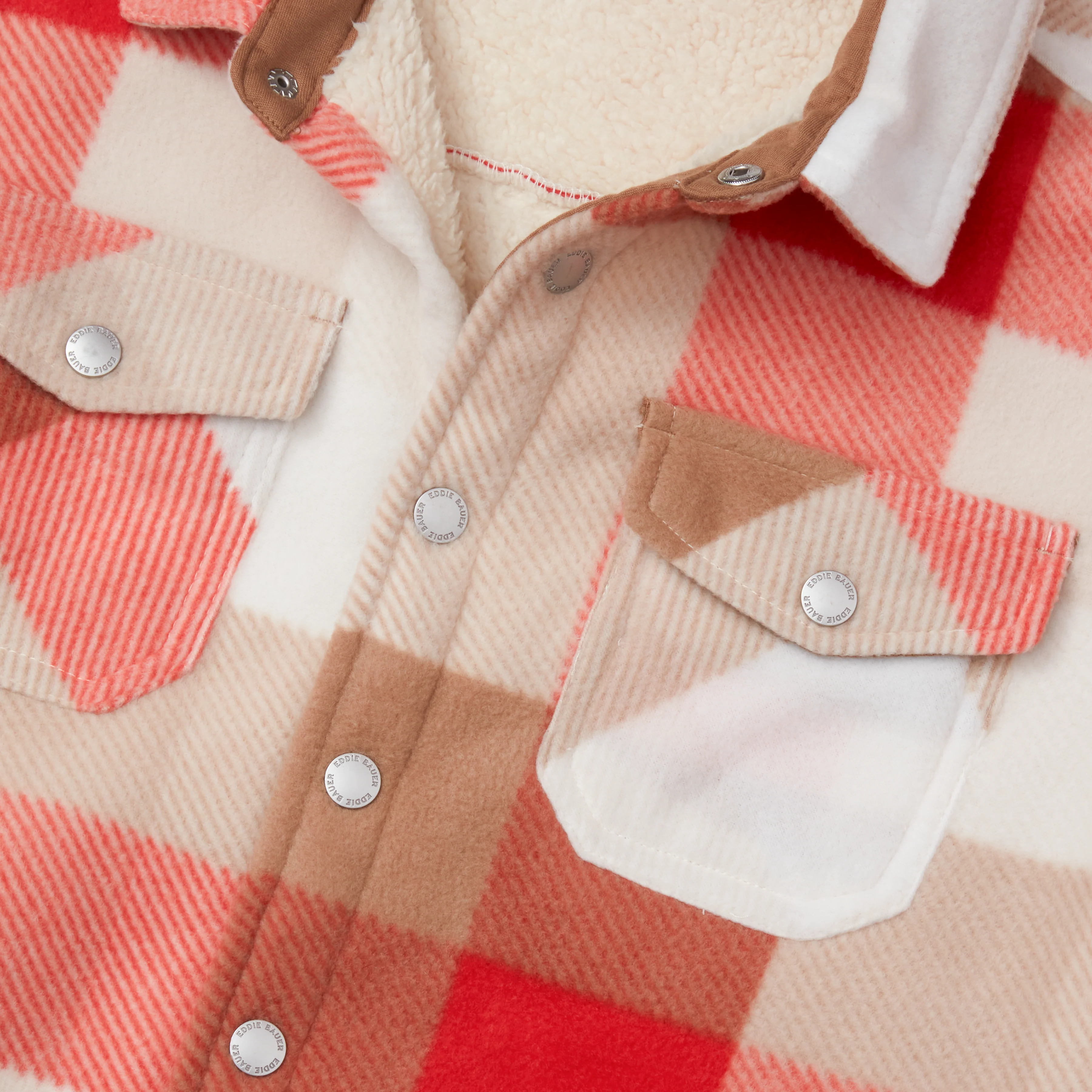 Boys Faux Shearling Shacket - Image 3