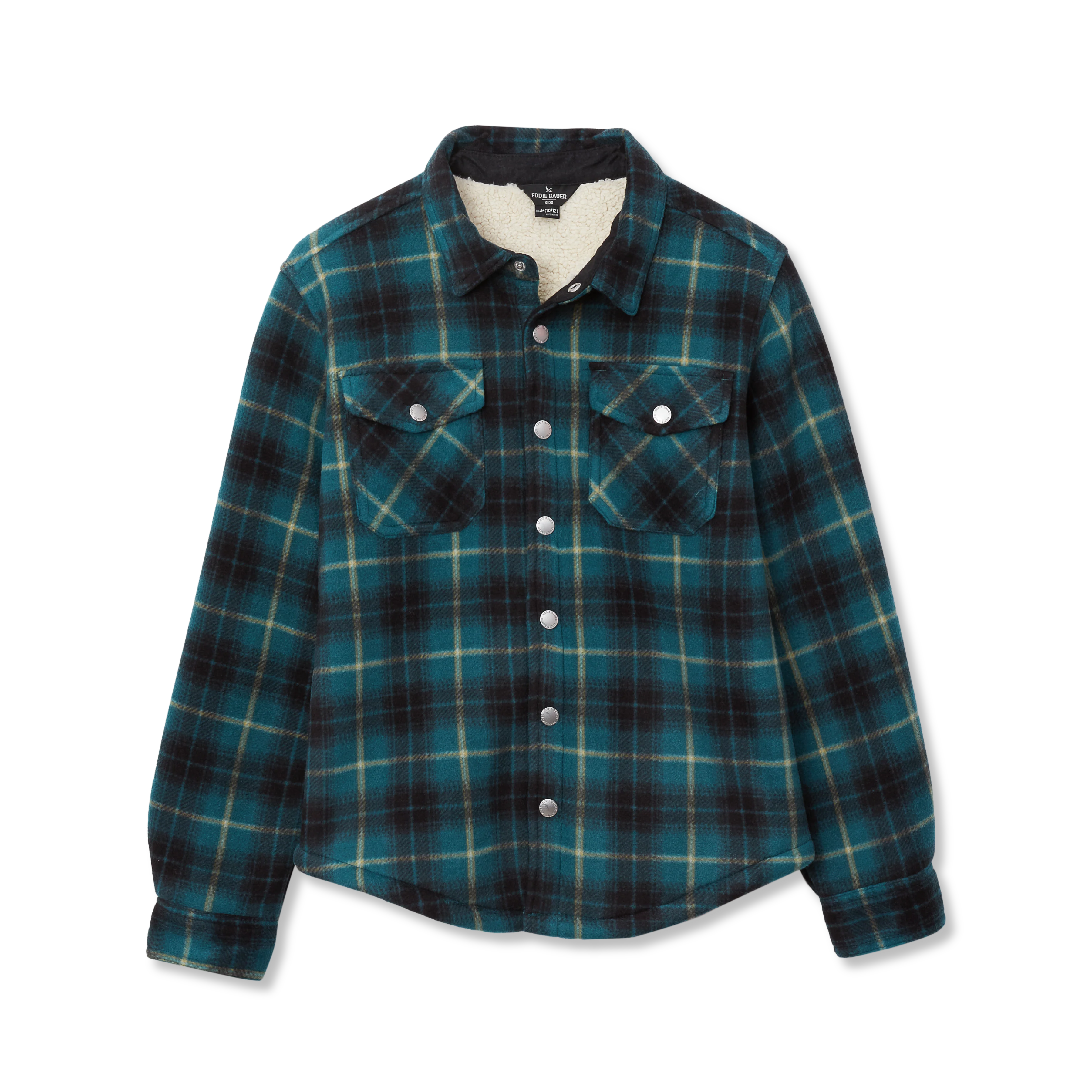Boys Faux Shearling Shacket - Image 4