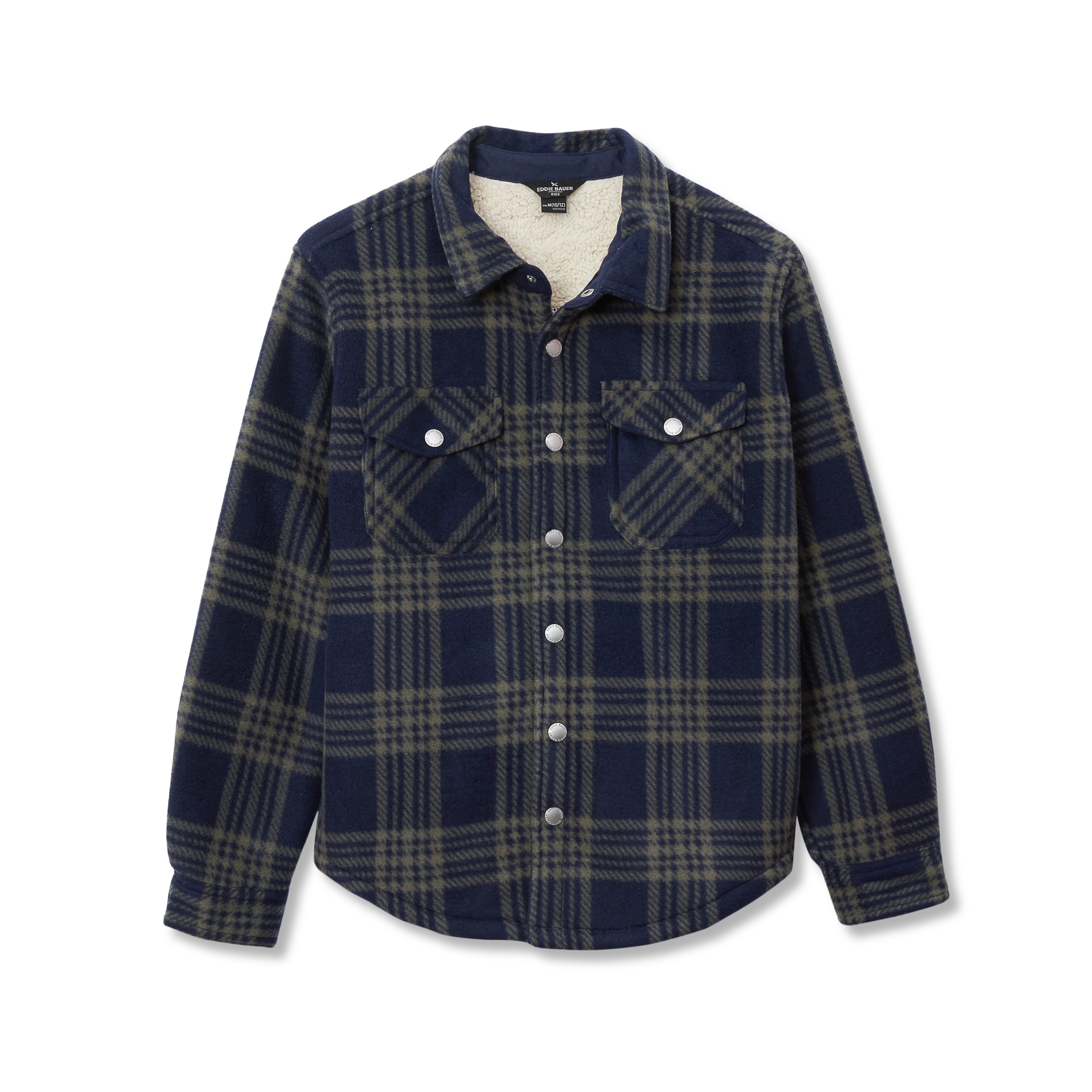 Boys Faux Shearling Shacket - Image 7