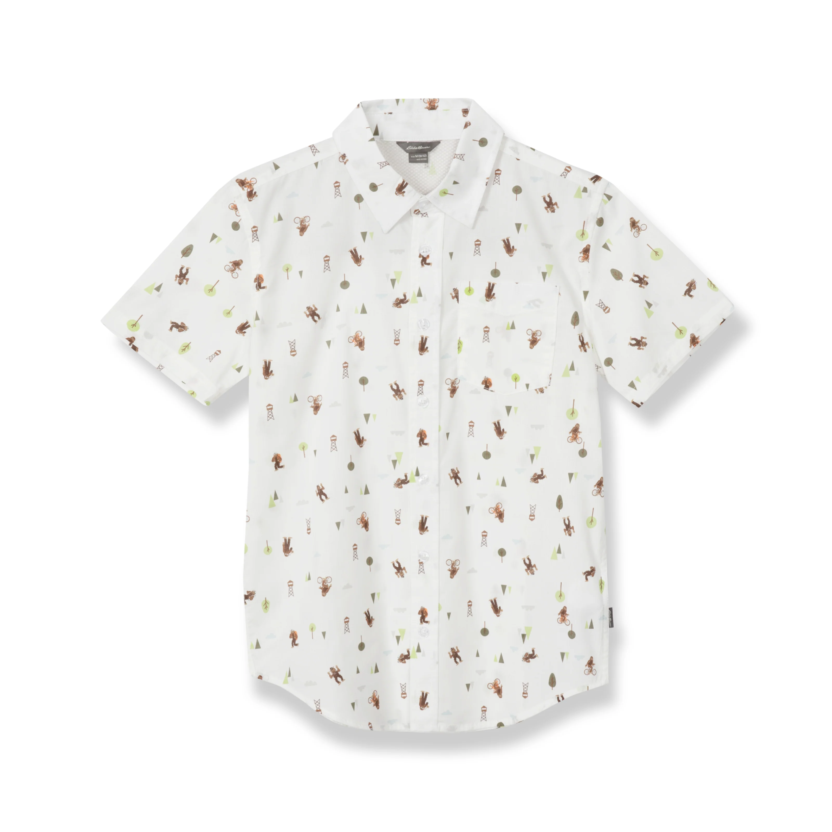 Boys Short-Sleeve On The Go Poplin Shirt - Image 3