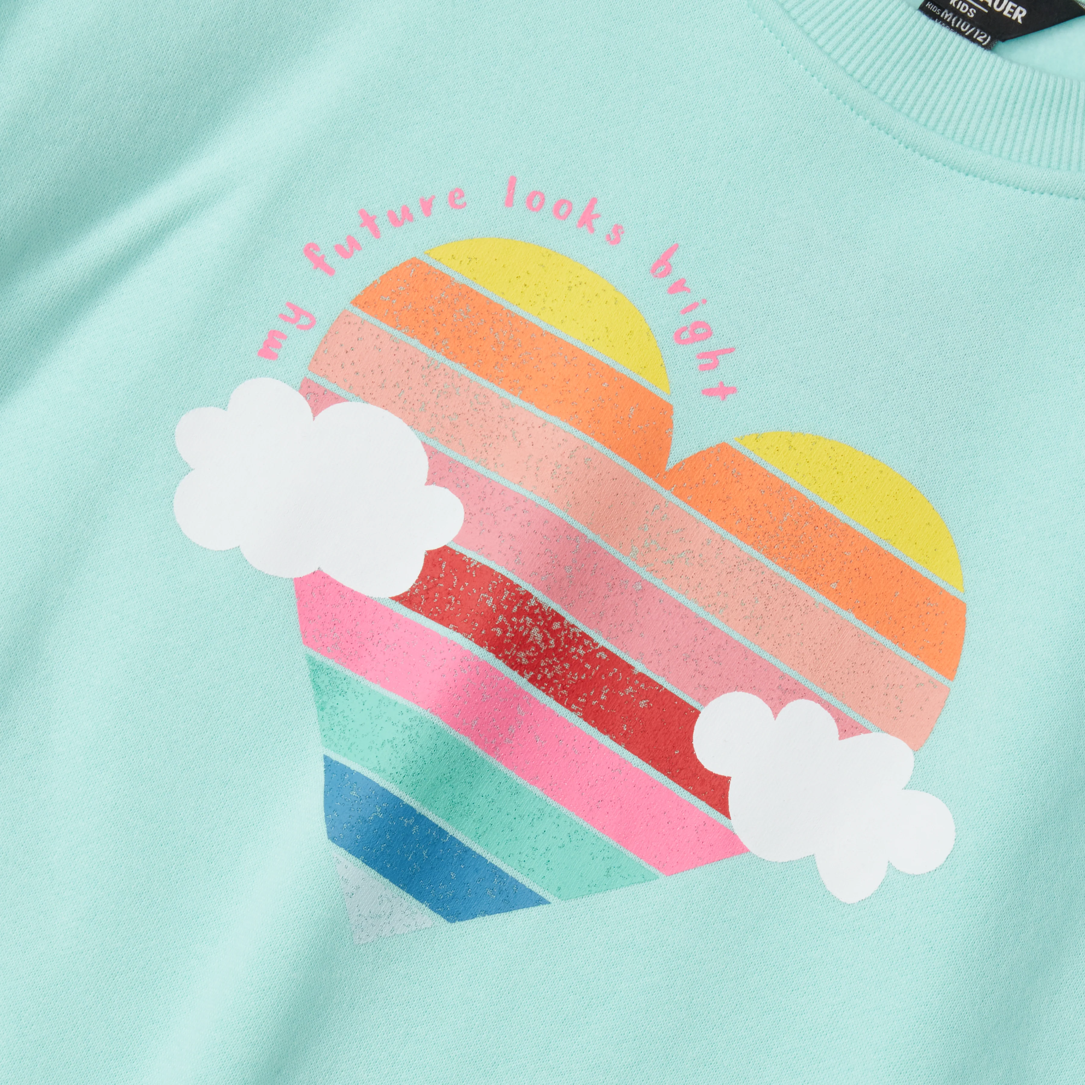Girls Cozy Fleece Crew - Image 2