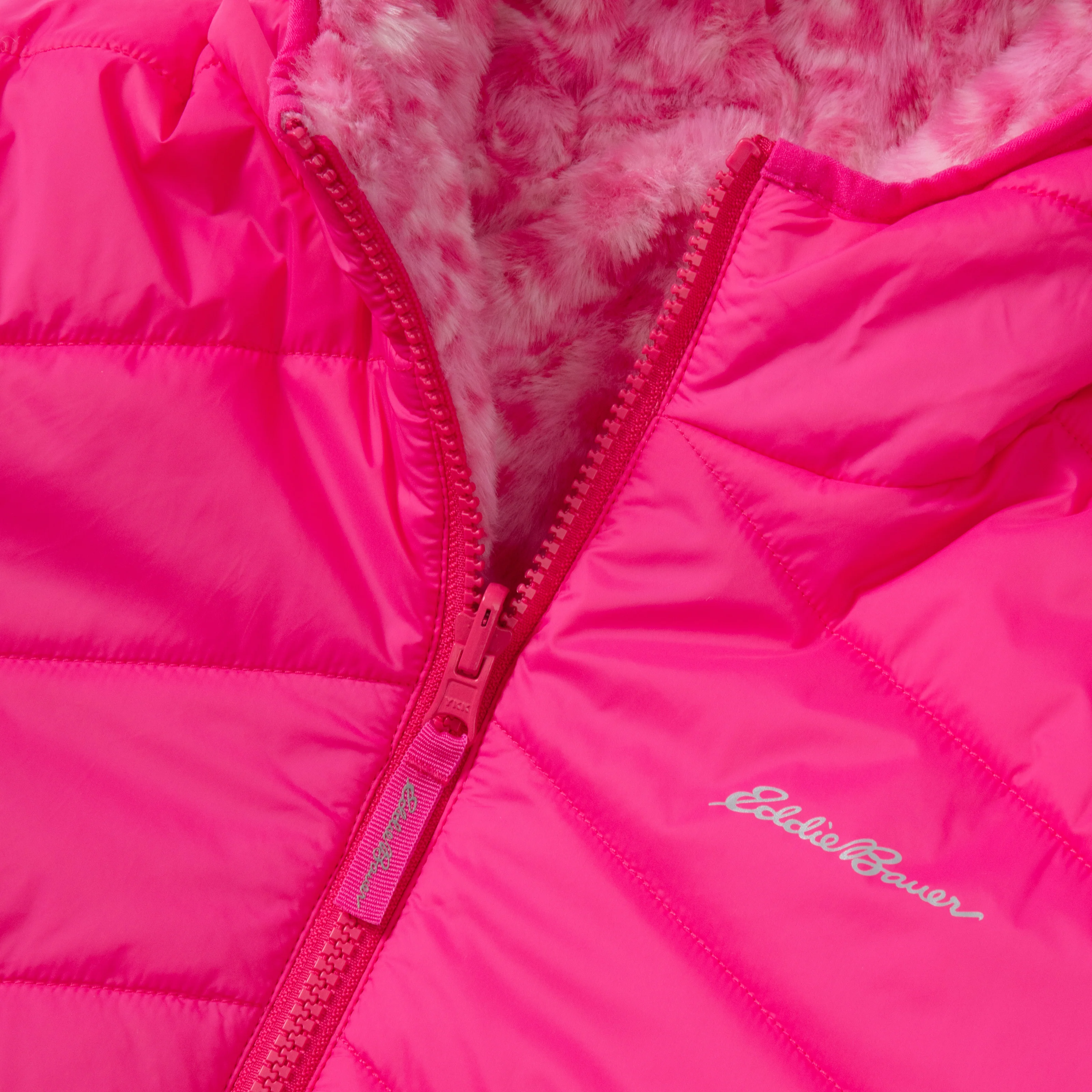 Girls Deer Harbor Reversible Hooded Jacket - Image 8