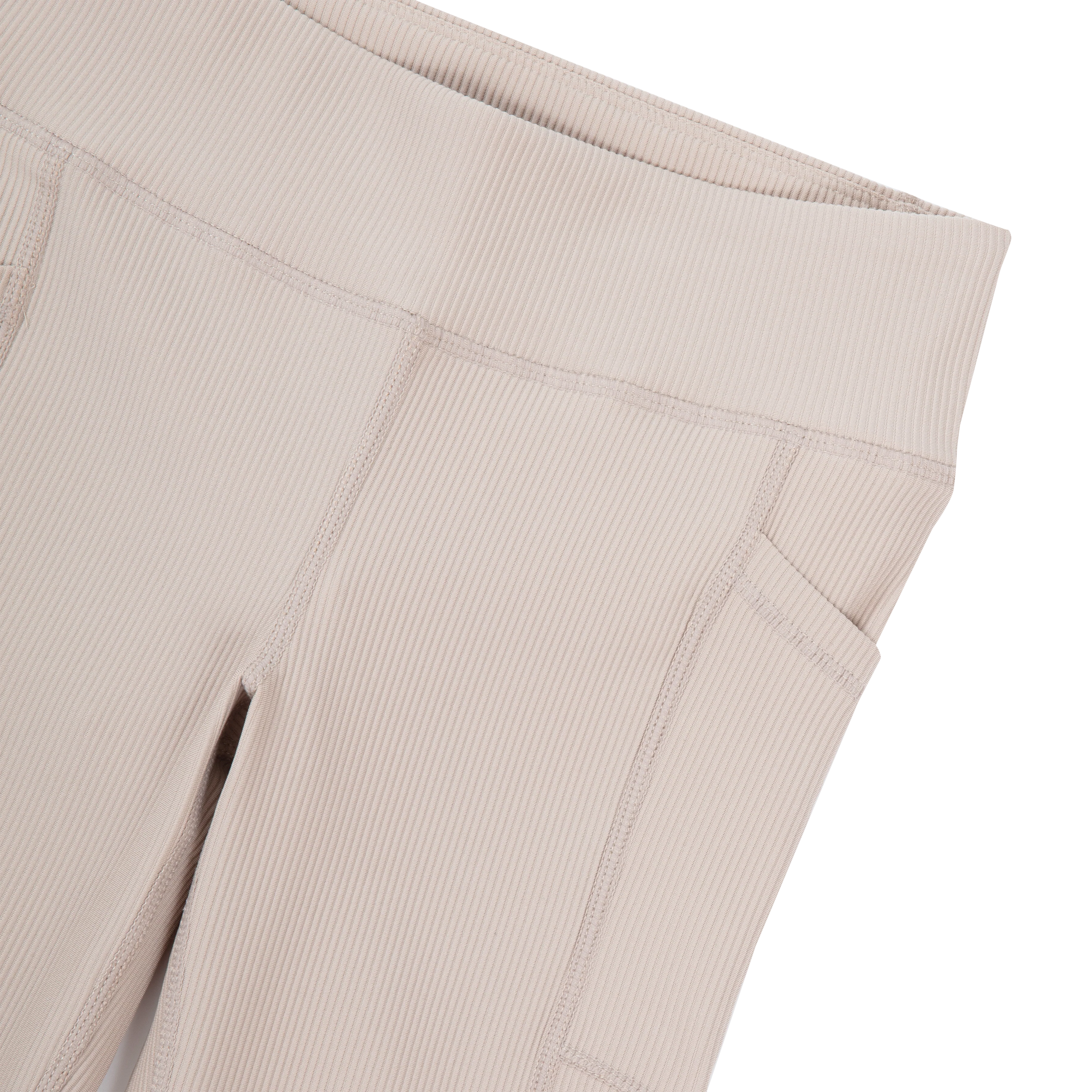 Girls Extra Mile Ribbed Leggings - Image 3