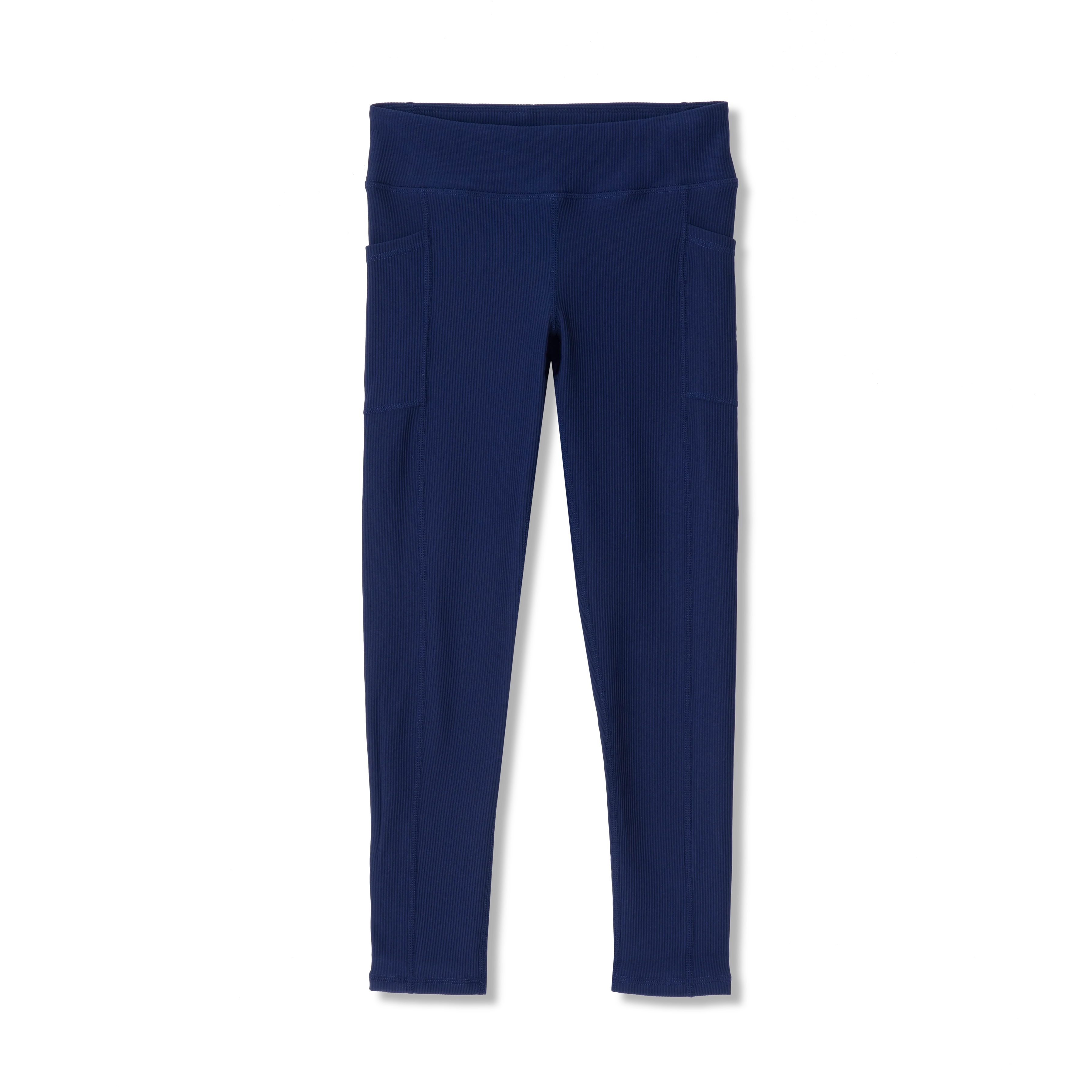 Girls Extra Mile Ribbed Leggings - Image 7