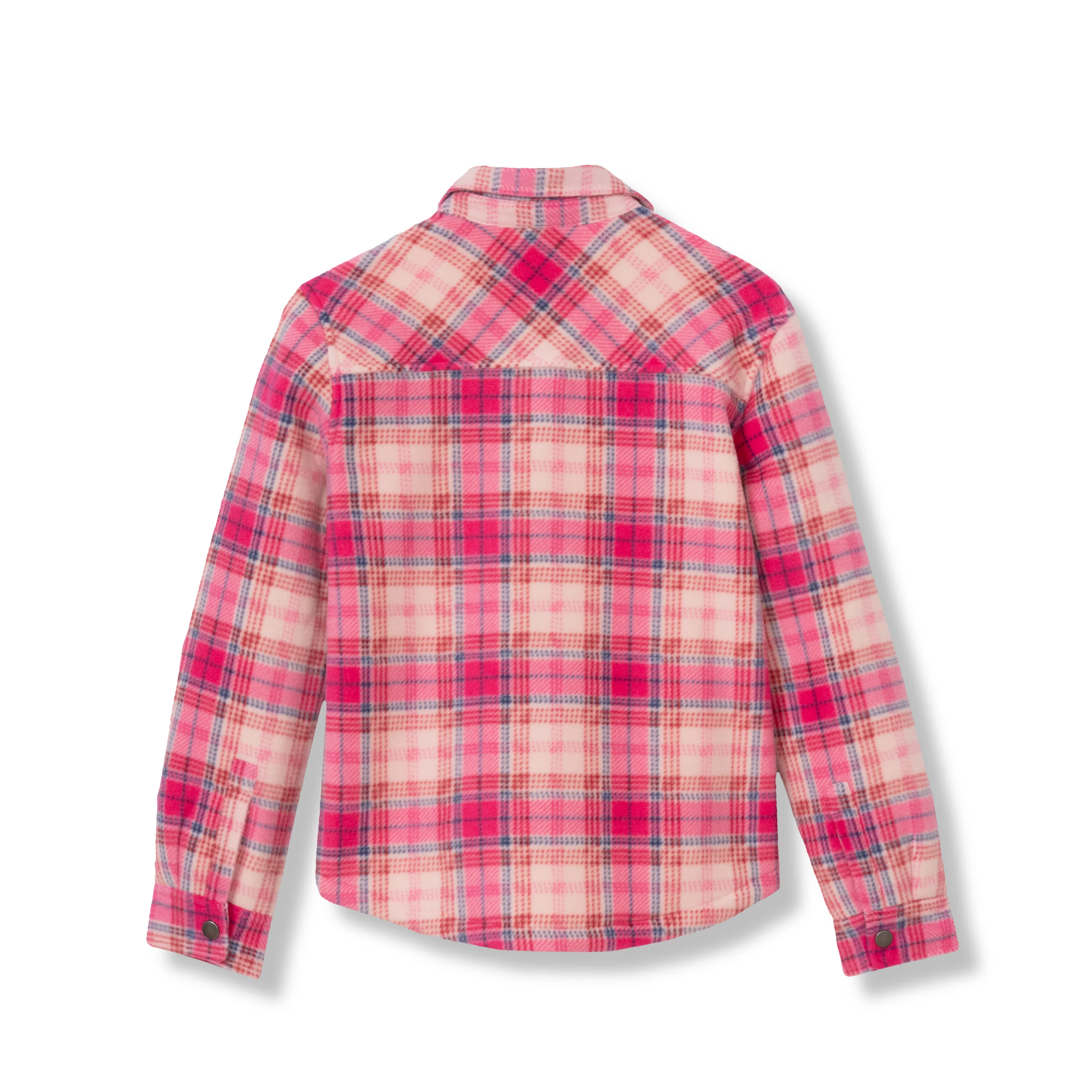 Girls Faux Shearling Shirt Jacket - Image 11