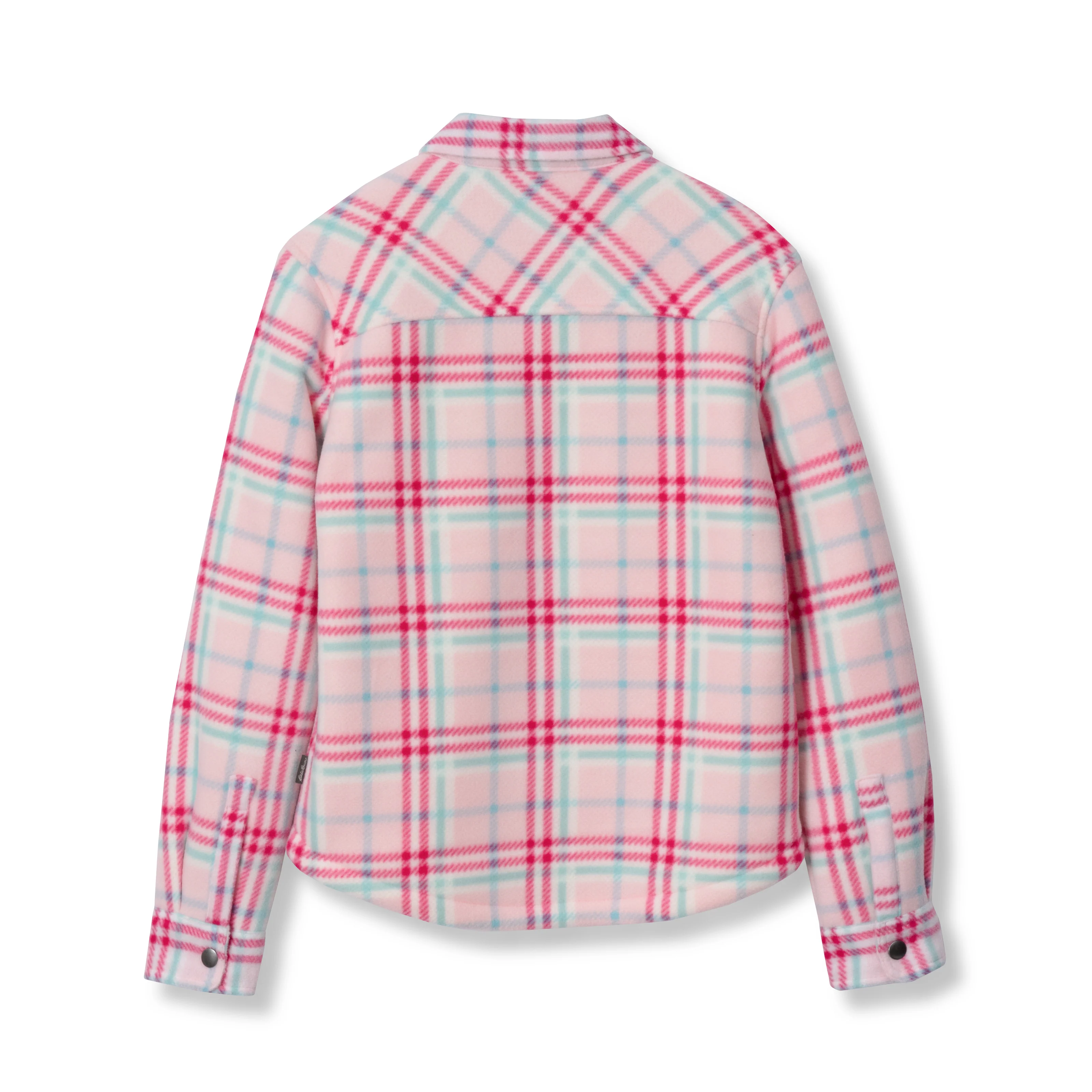 Girls Faux Shearling Shirt Jacket - Image 5