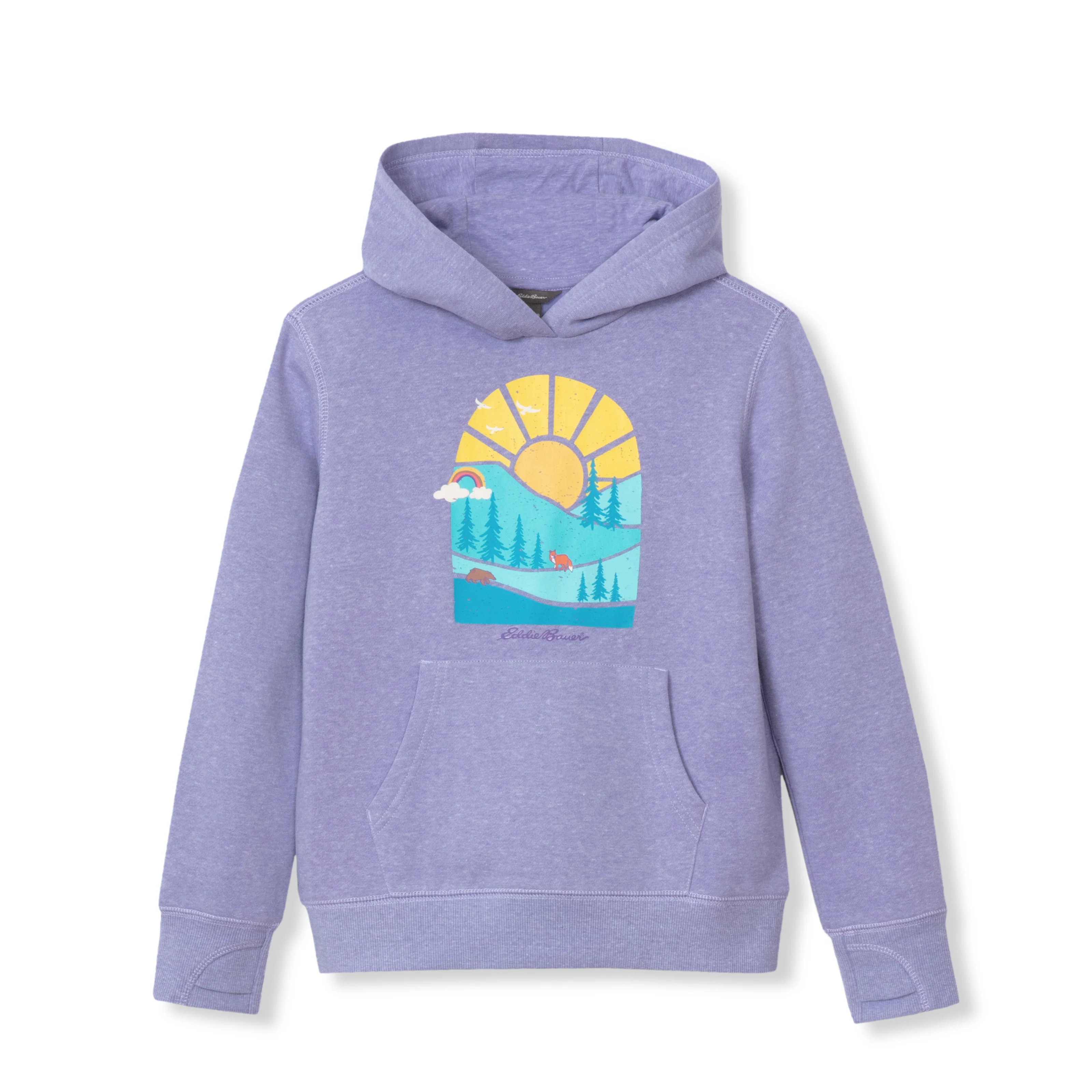 Girls Camp Fleece Graphic Hoodie - Image 13