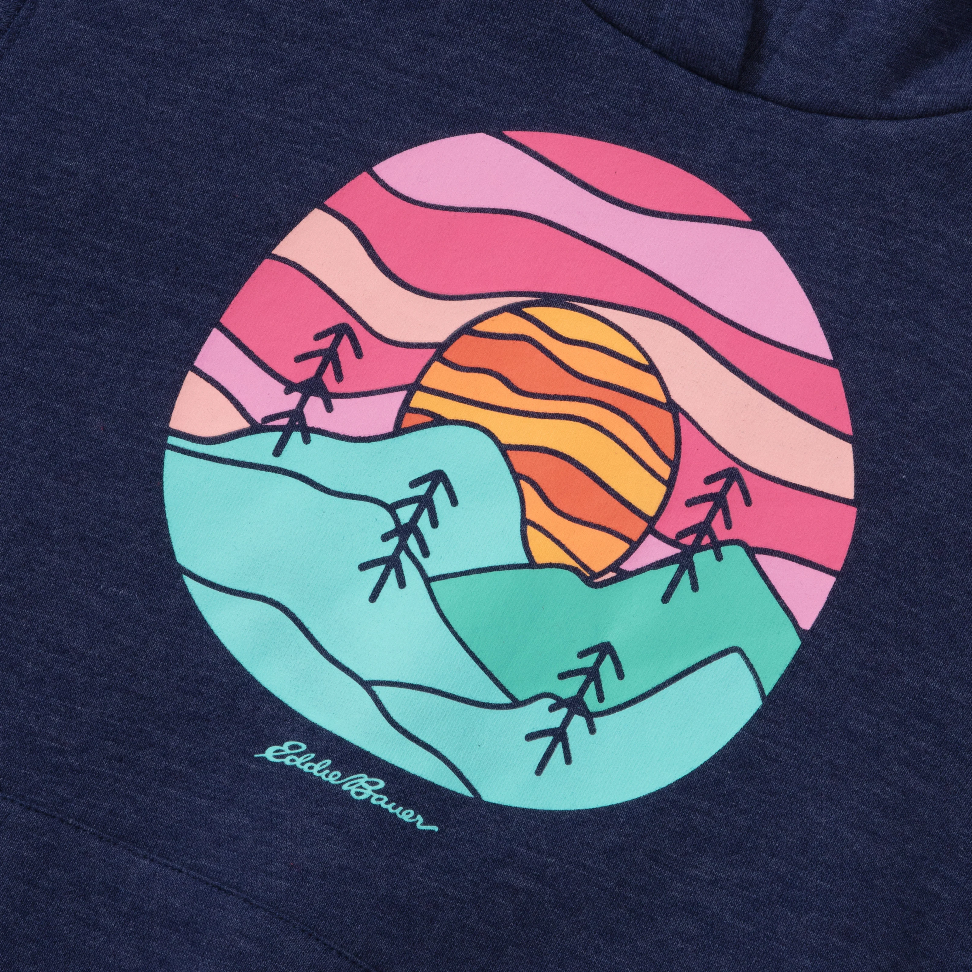 Girls Camp Fleece Graphic Hoodie - Image 6