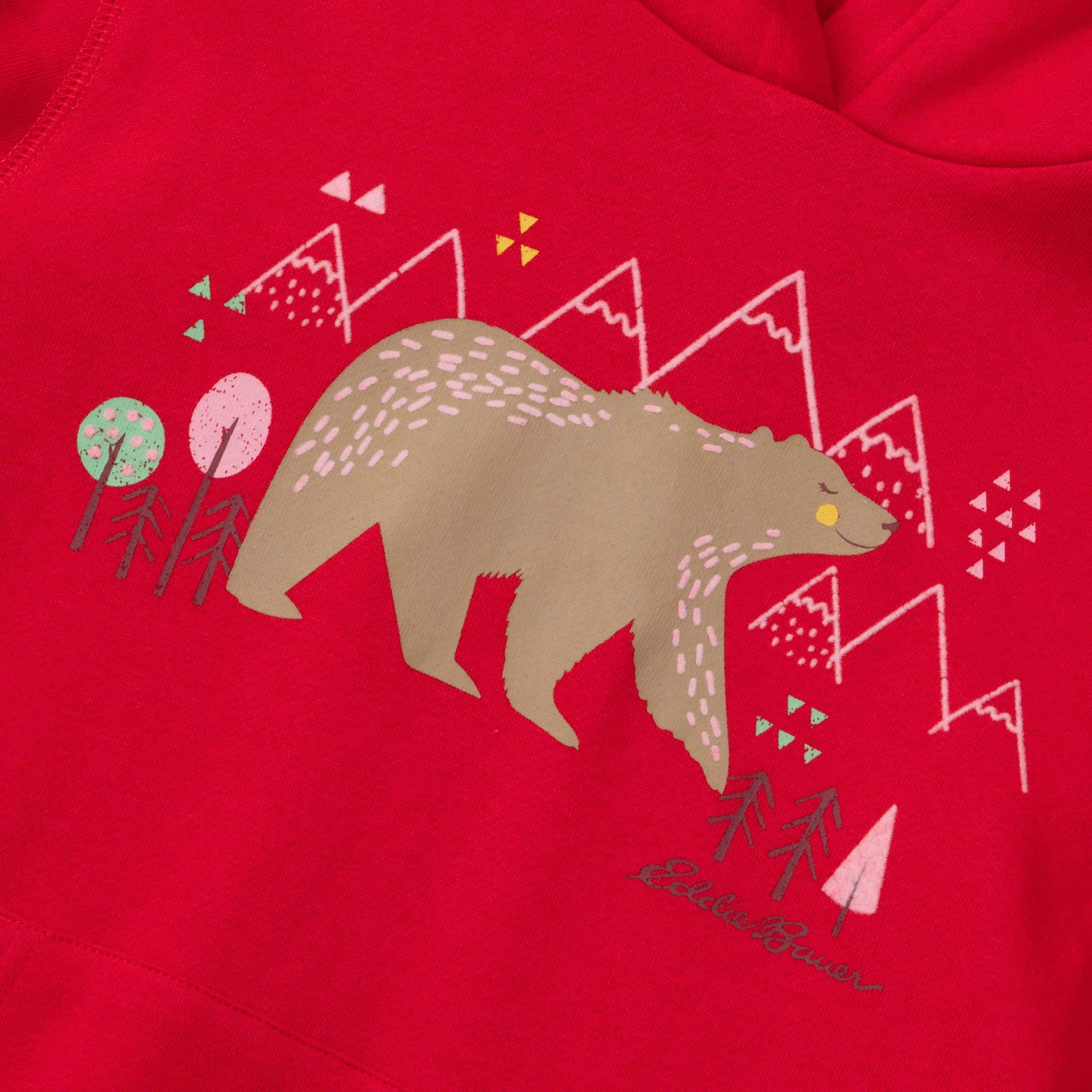 Girls Camp Fleece Graphic Hoodie - Image 9