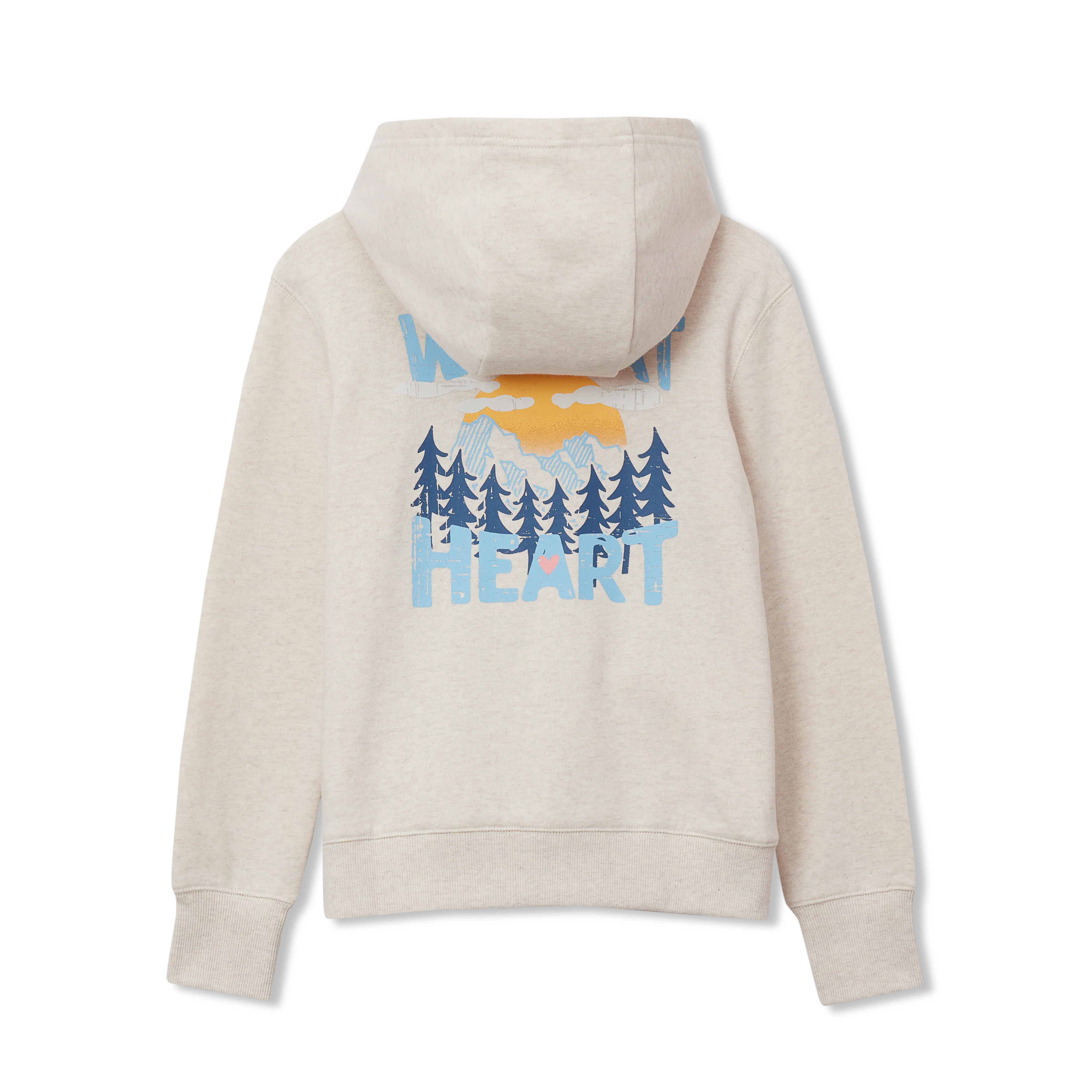 Girls Graphic Camp Fleece Hoodie - Image 4