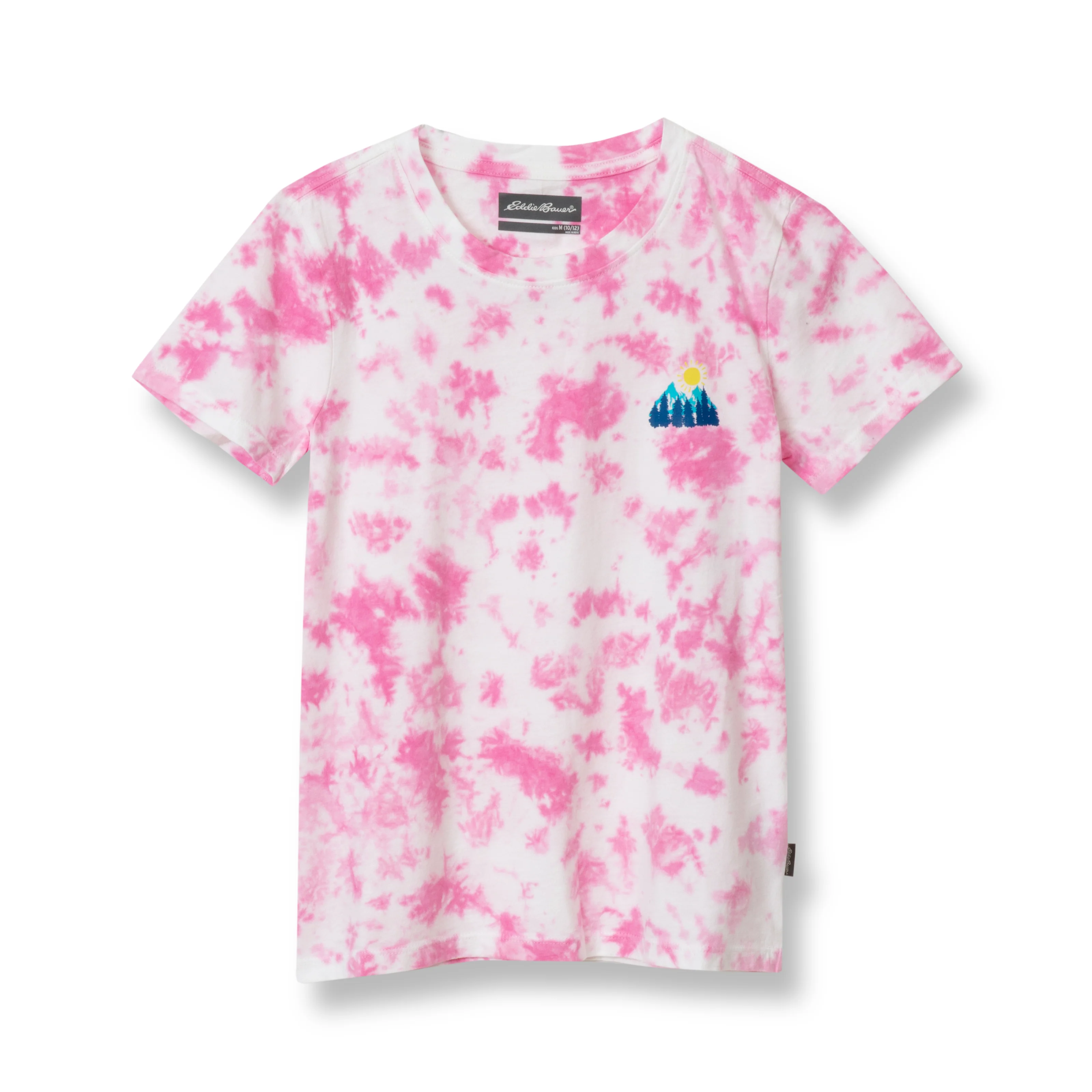 Girls Graphic Short-Sleeve T-Shirt - Tie-Dye - Image 3
