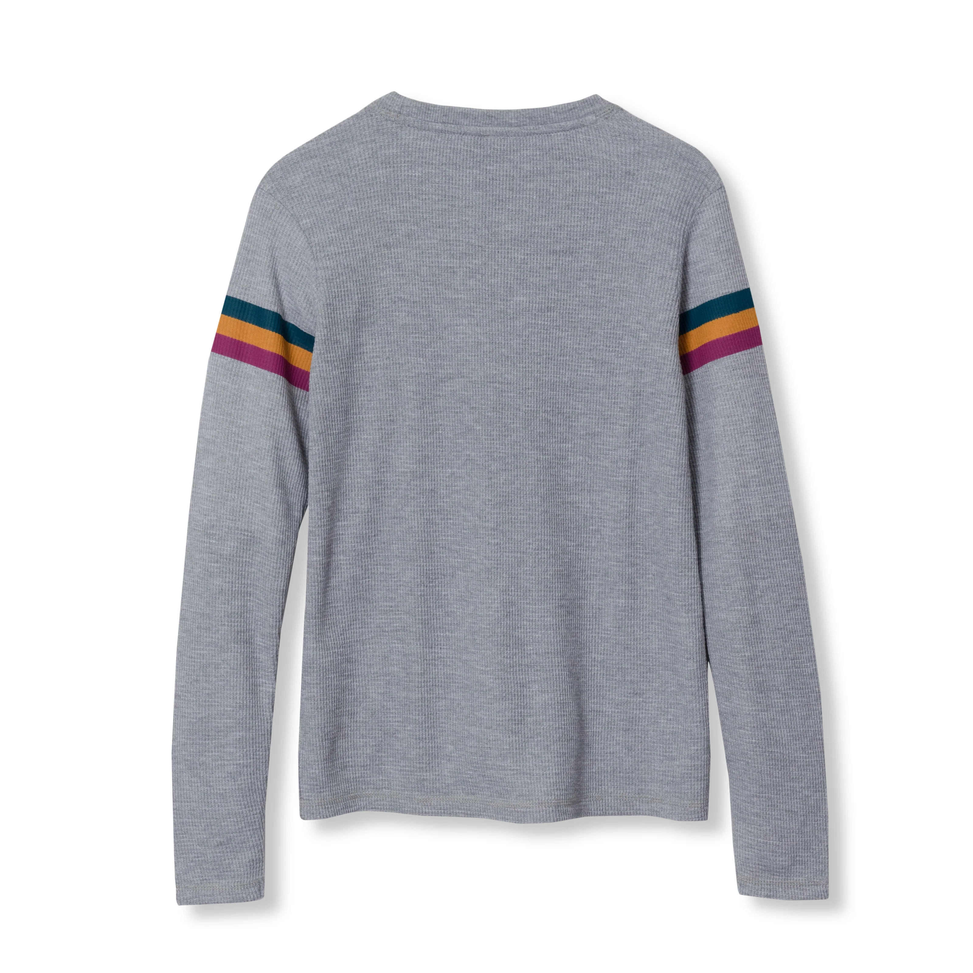 Girls Myriad Thermal Stripe Long-Sleeve T-Shirt - Image 6