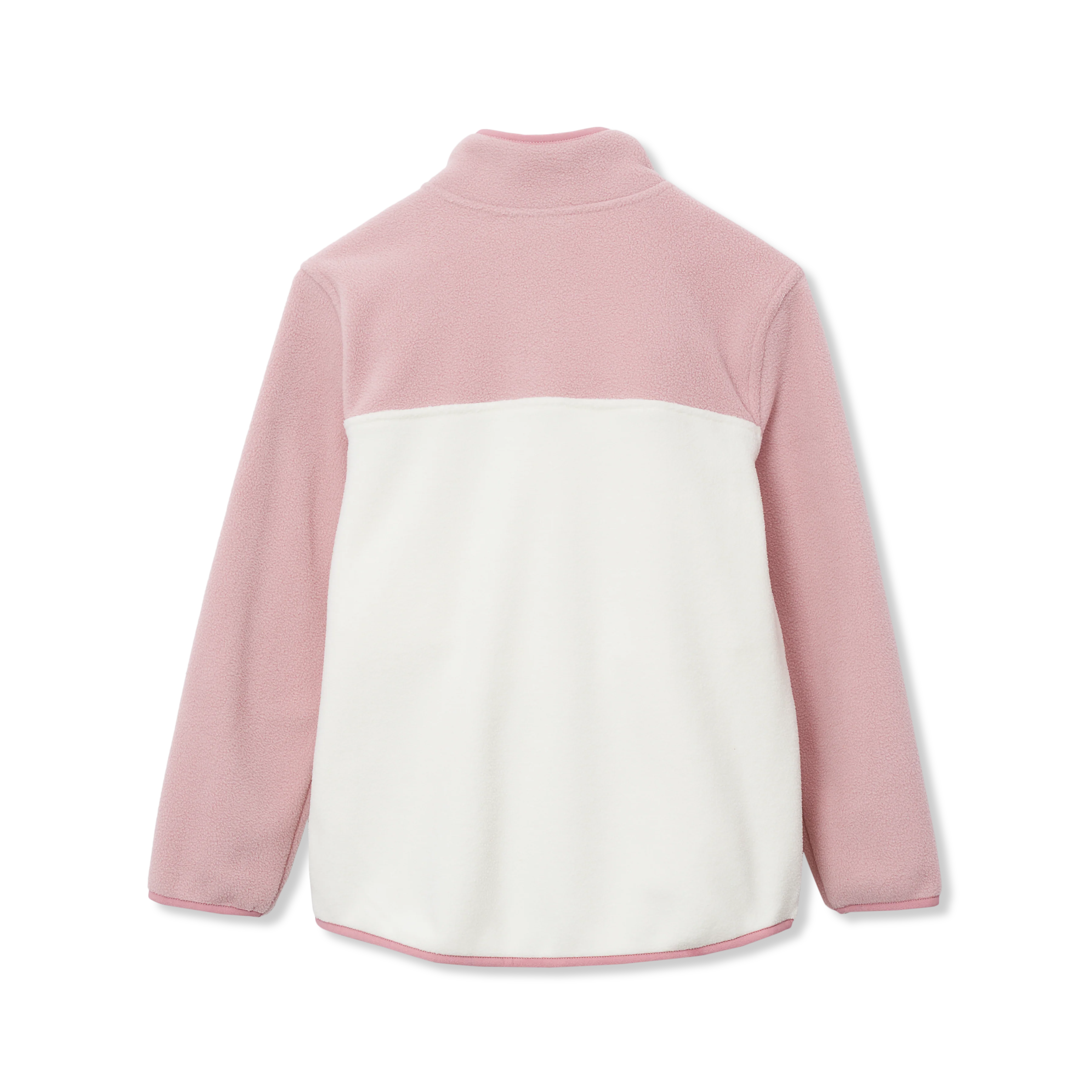 Girls Quest Fleece Snap Neck Pullover - Image 5