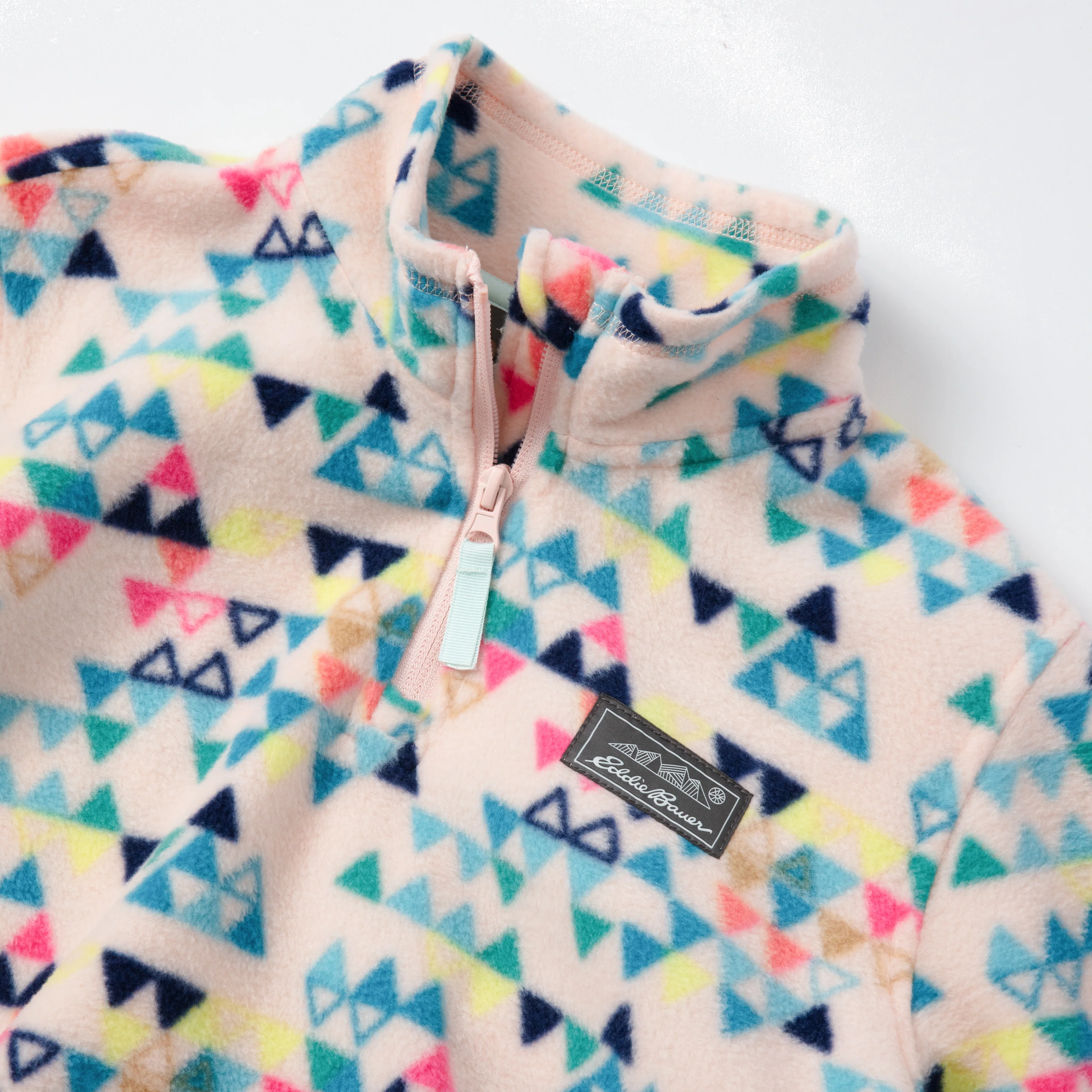 Girls Quest Fleece 1/4-Zip - Print - Image 3