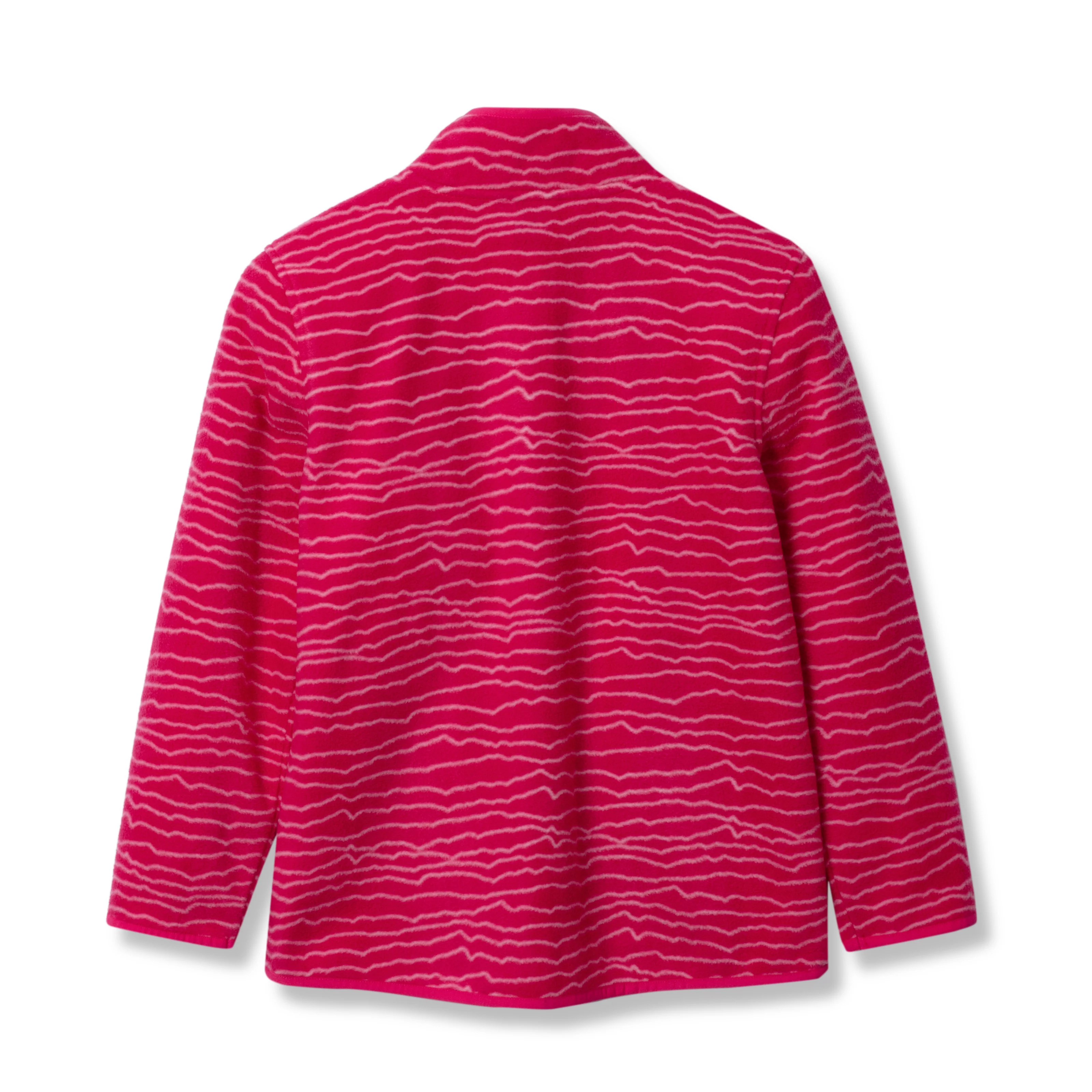 Girls Quest Fleece Full Zip Jacket - Print - Image 6