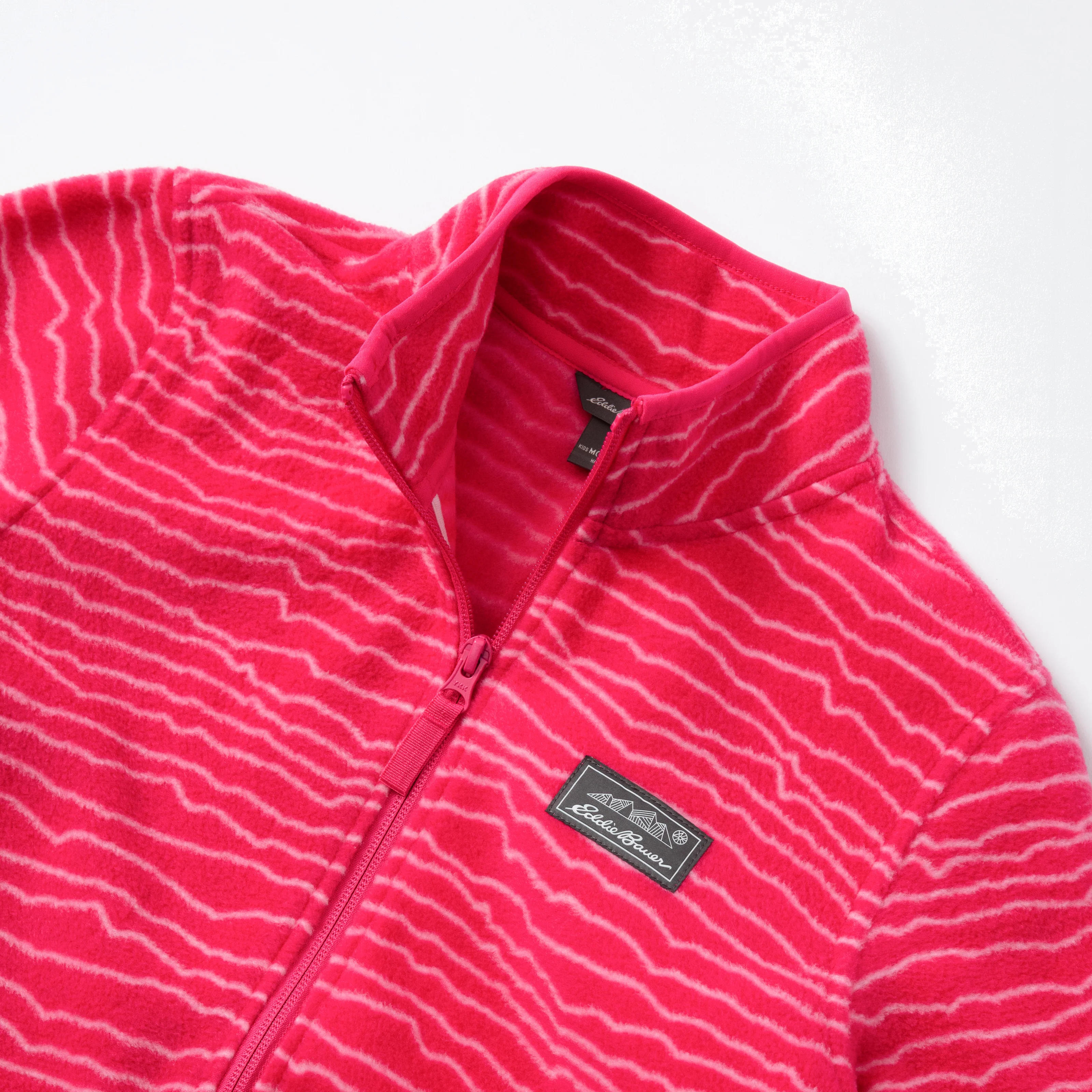 Girls Quest Fleece Full Zip Jacket - Print - Image 7