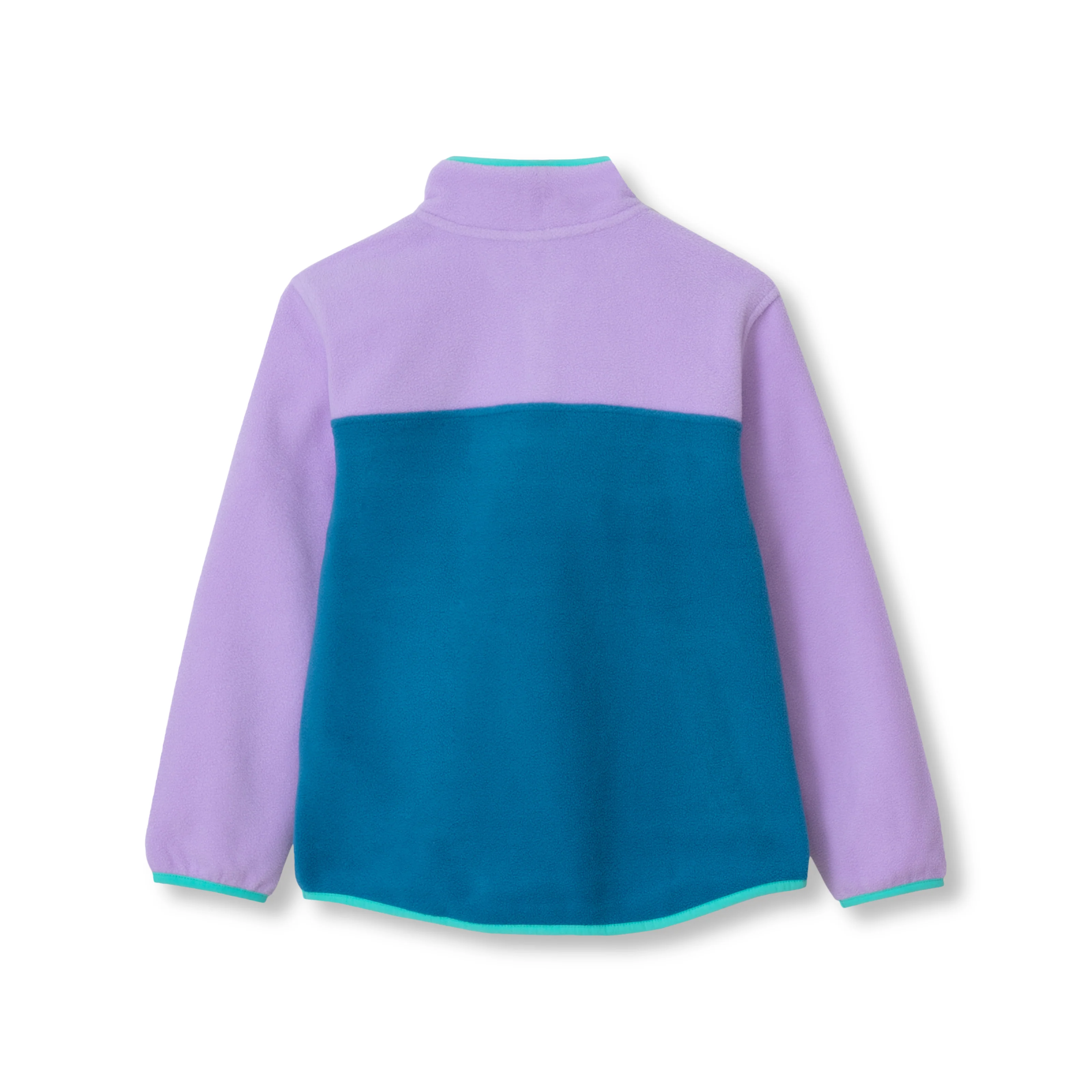 Girls Quest Fleece Snap Neck Pullover - Image 6