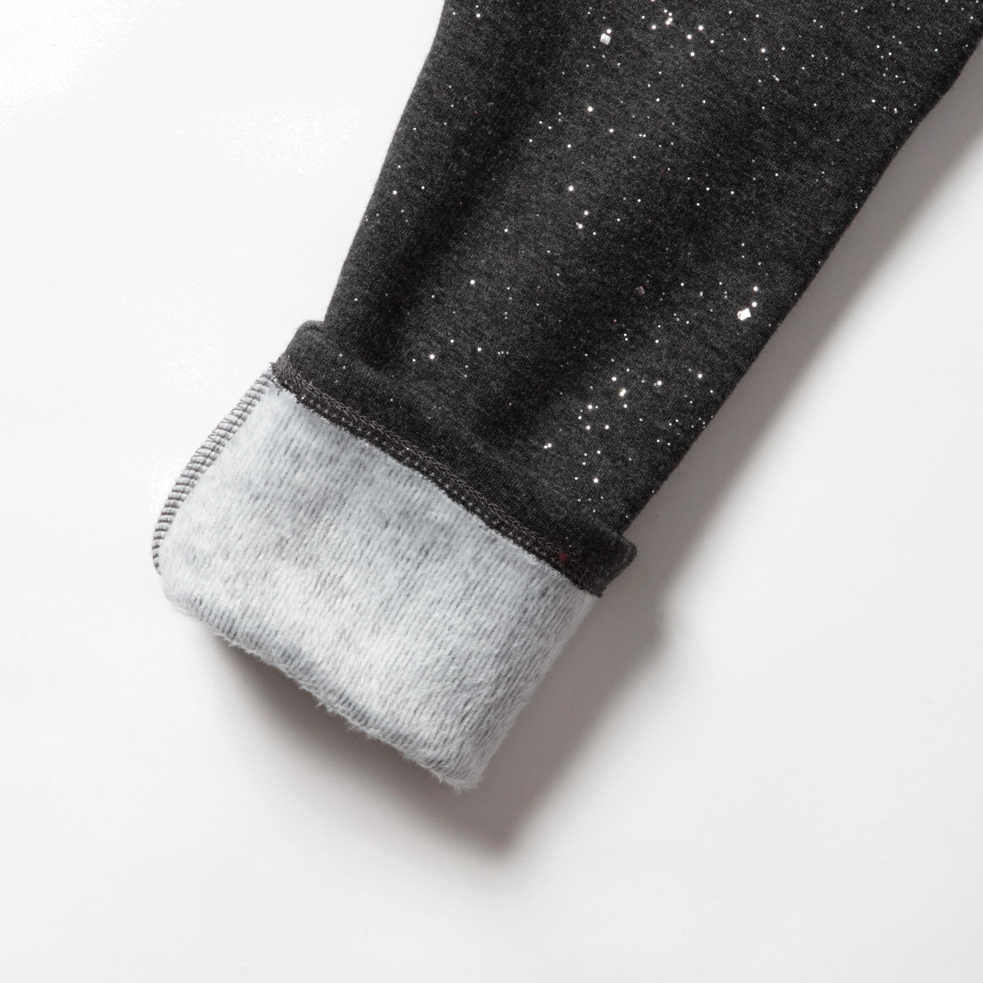Girls Rock Hopper Plush-Lined Leggings - Sparkle - Image 2