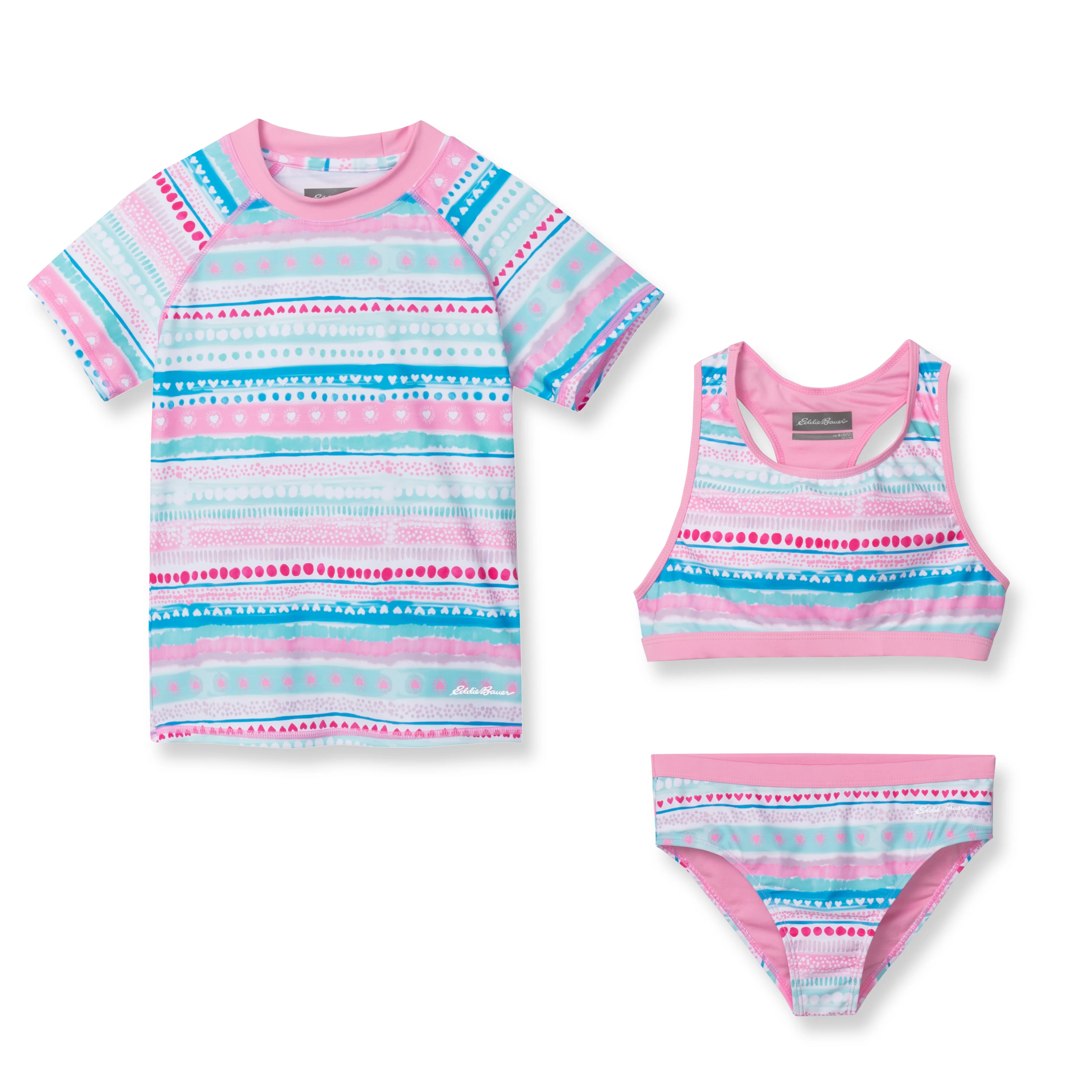 Girls Sea Spray Ss 3-Piece Swim Set - Image 4