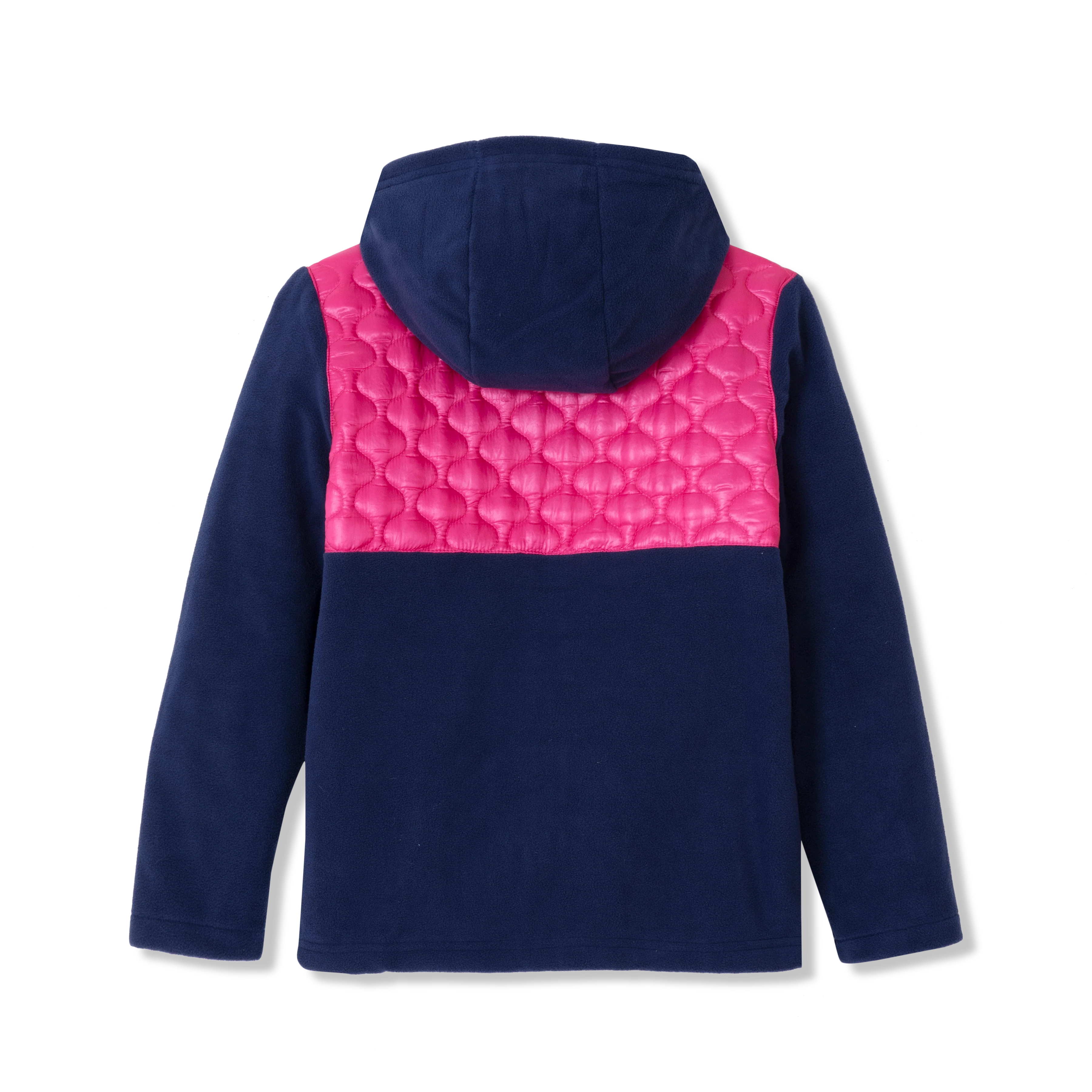 Kids Quest Fleece Mixed Media Hooded Jacket - Image 4