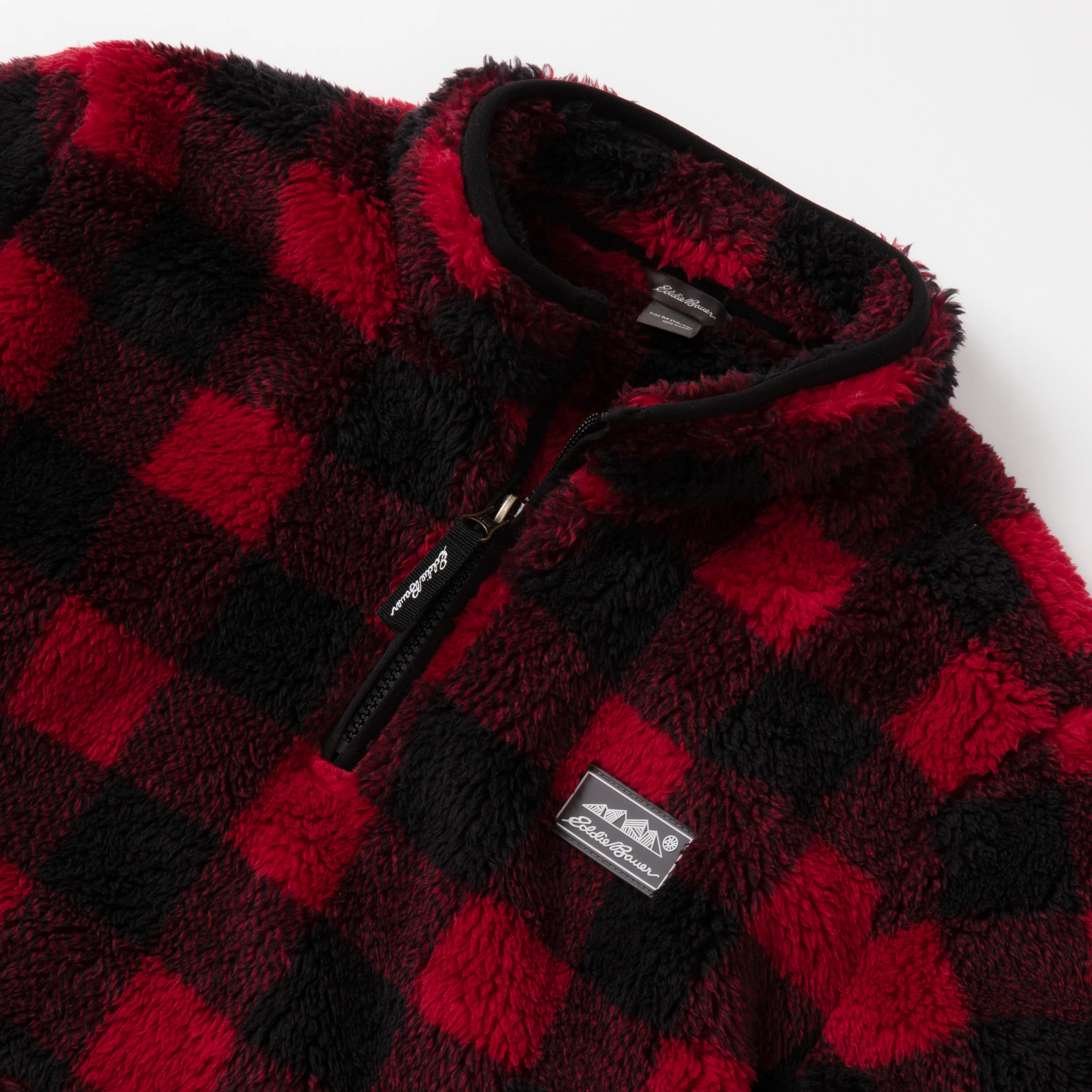 Kids Quest Fleece Plush 1/4-Zip Jacket - Print - Image 12
