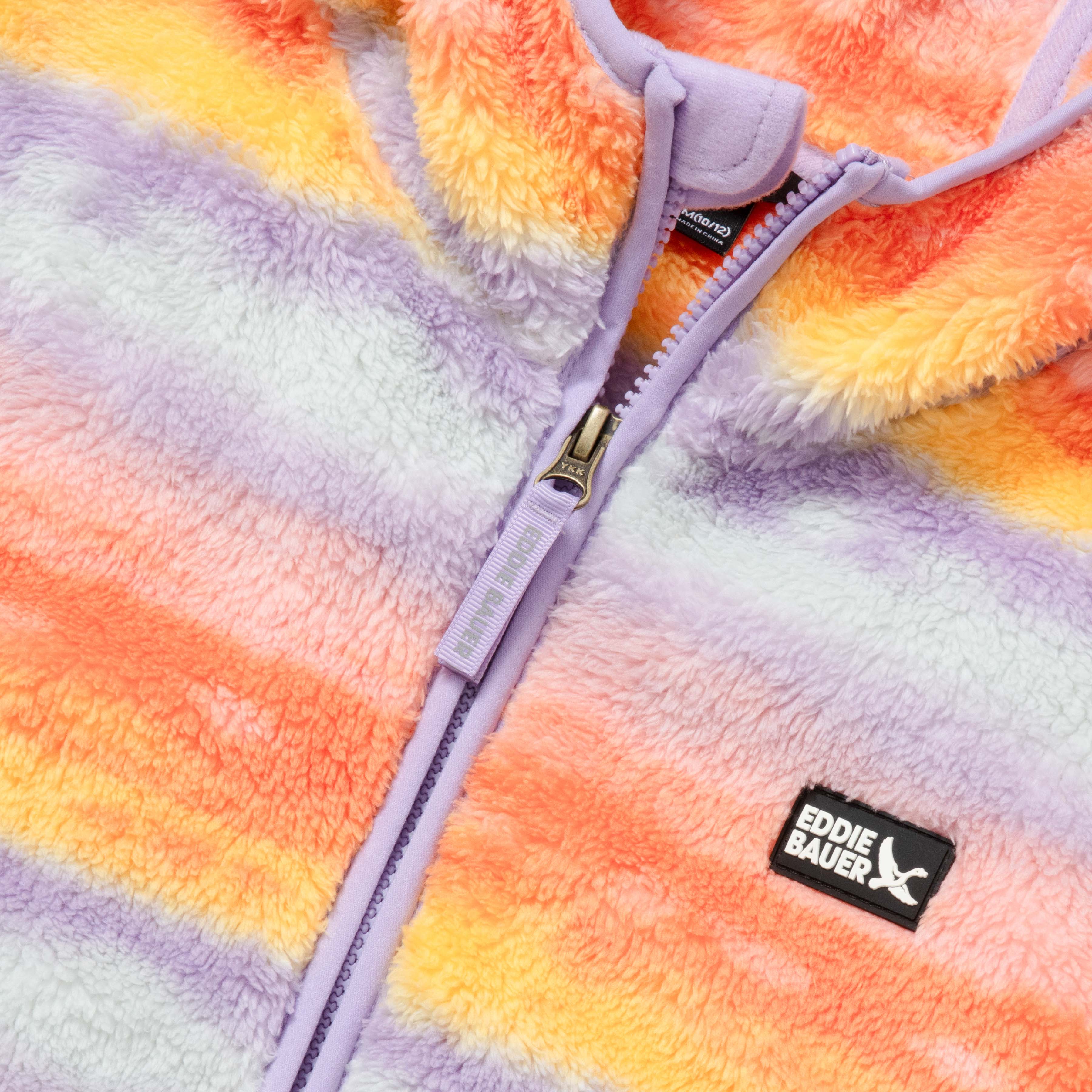 Kids Quest Fleece Plush Hooded Jacket - Print - Image 3