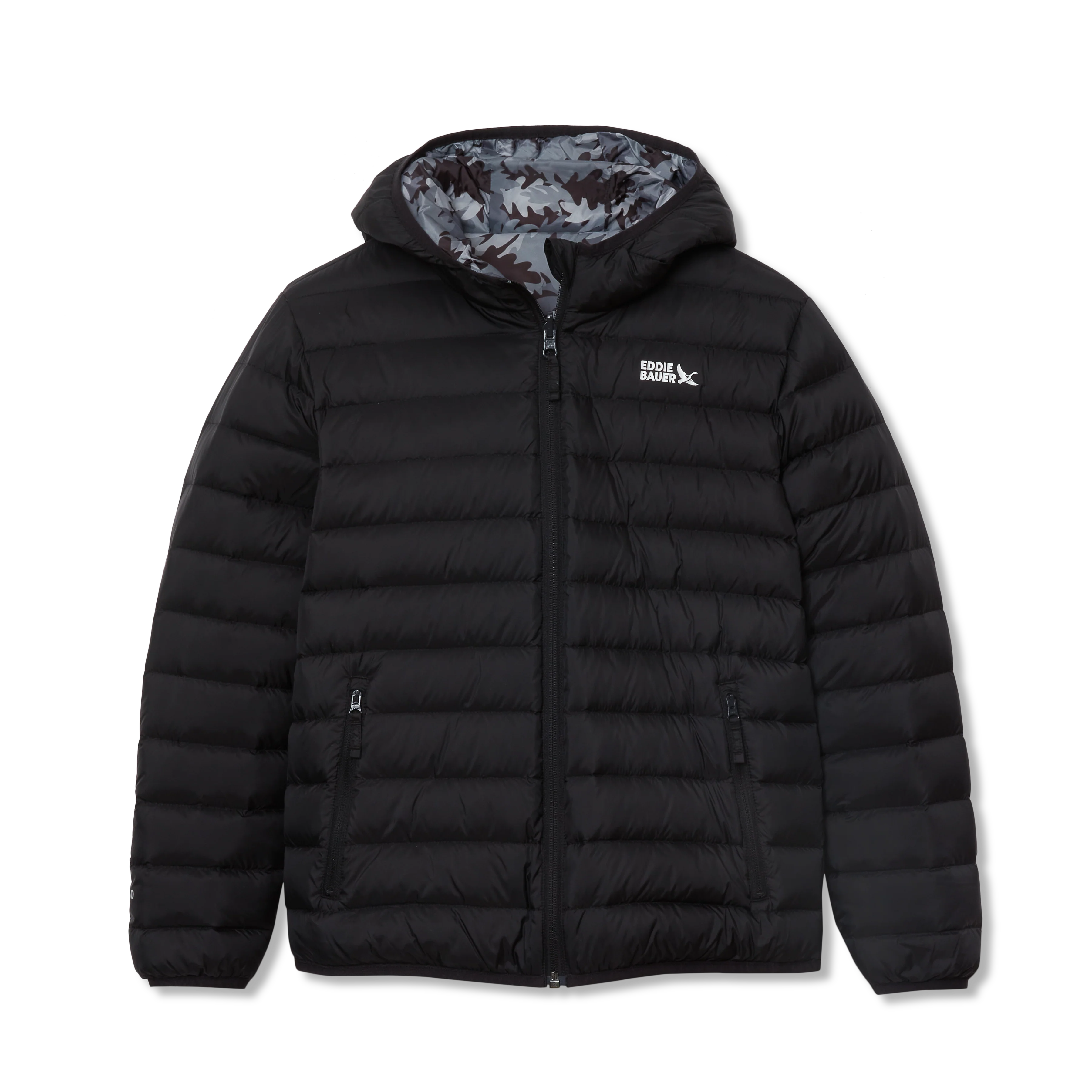 Kids Reversible Cirruslite Down Hooded Jacket - Image 12