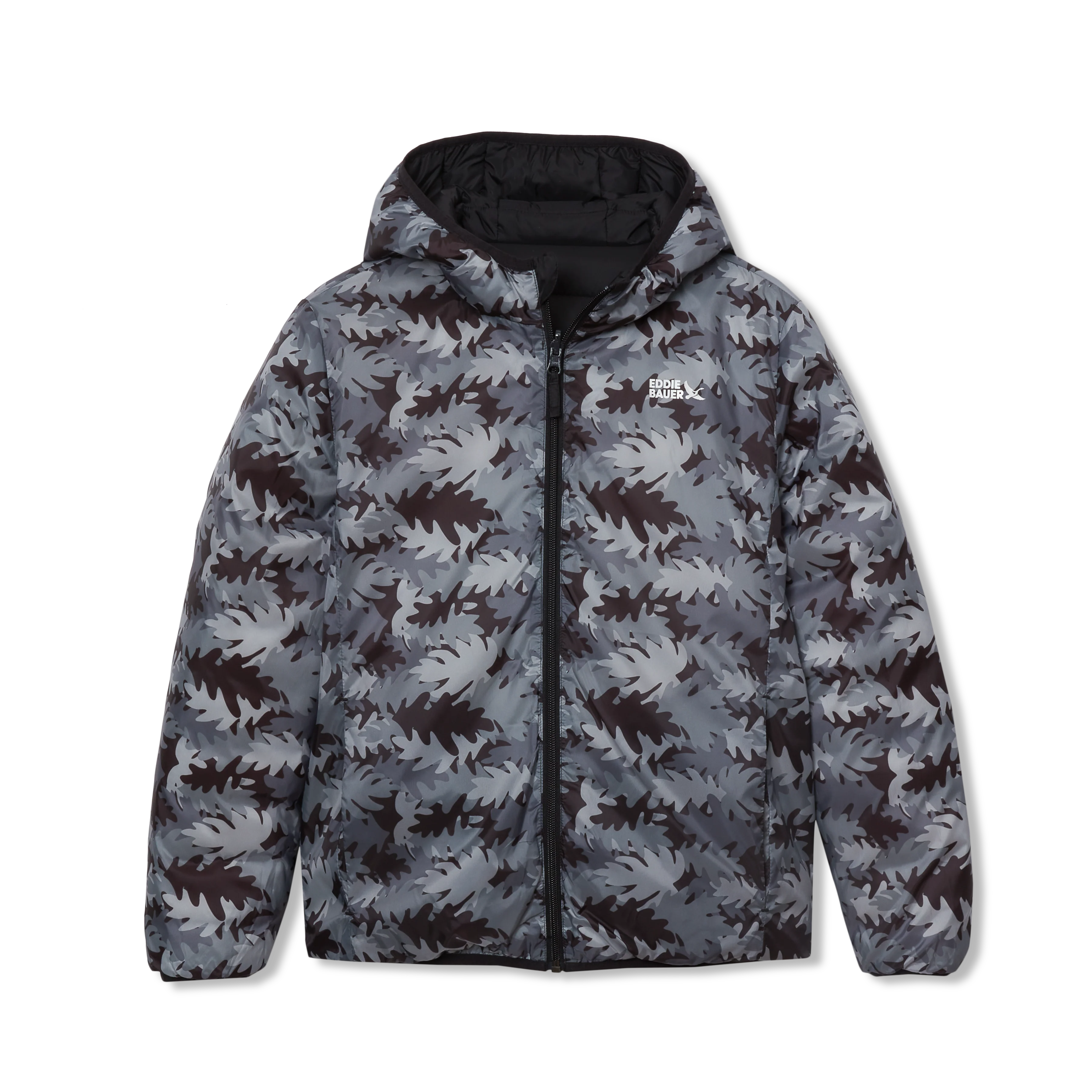 Kids Reversible Cirruslite Down Hooded Jacket - Image 14