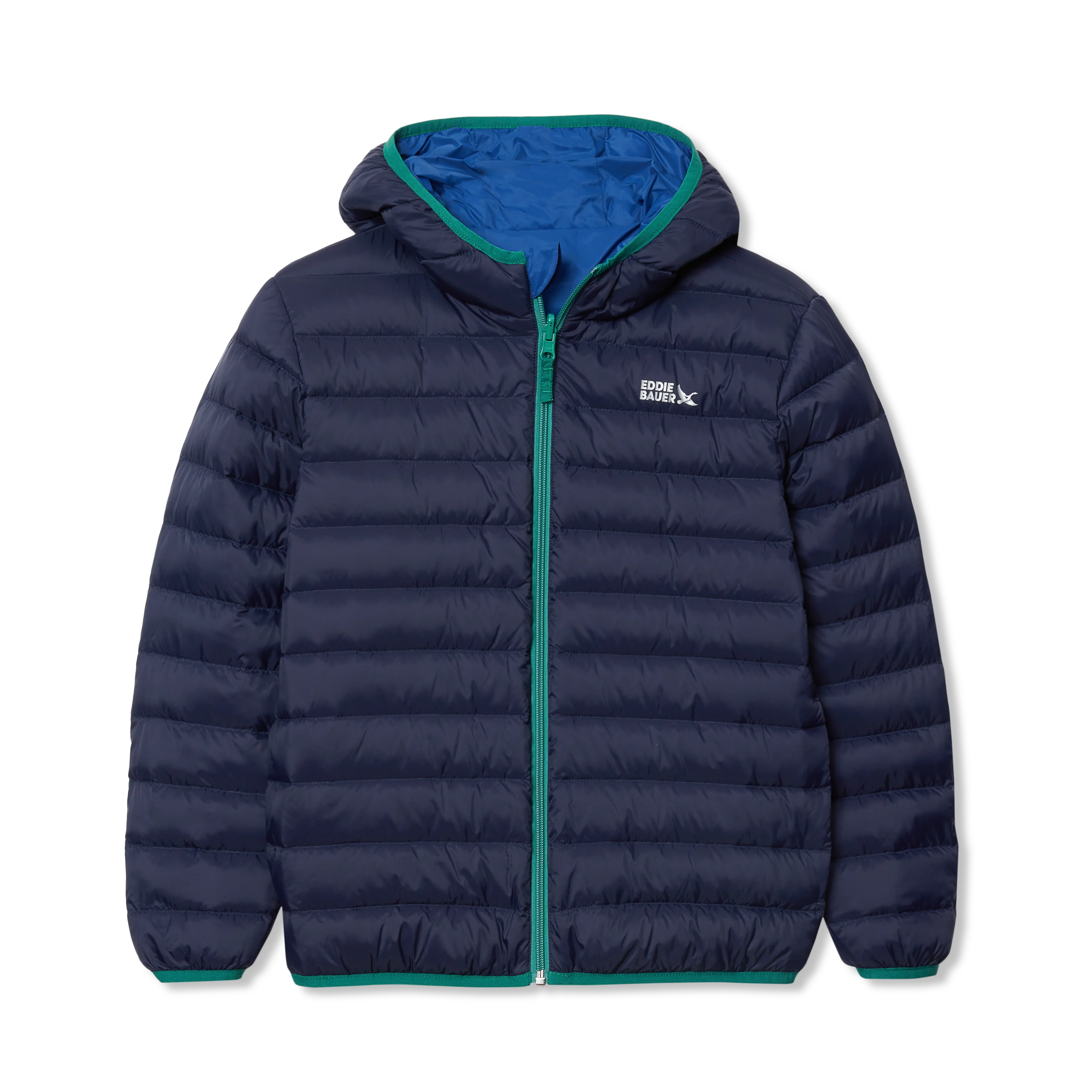 Kids Reversible Cirruslite Down Hooded Jacket - Image 39
