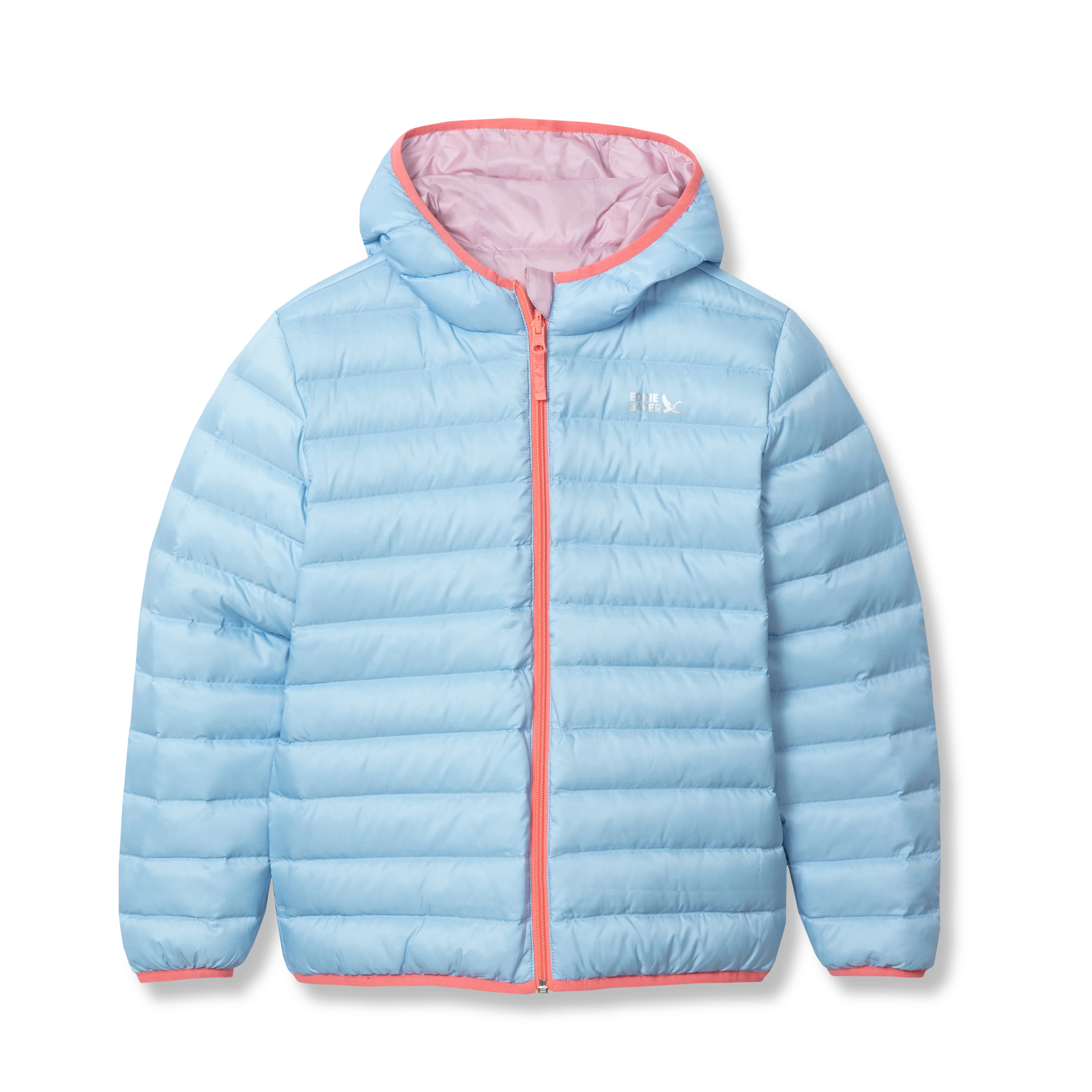 Kids Reversible Cirruslite Down Hooded Jacket - Image 8
