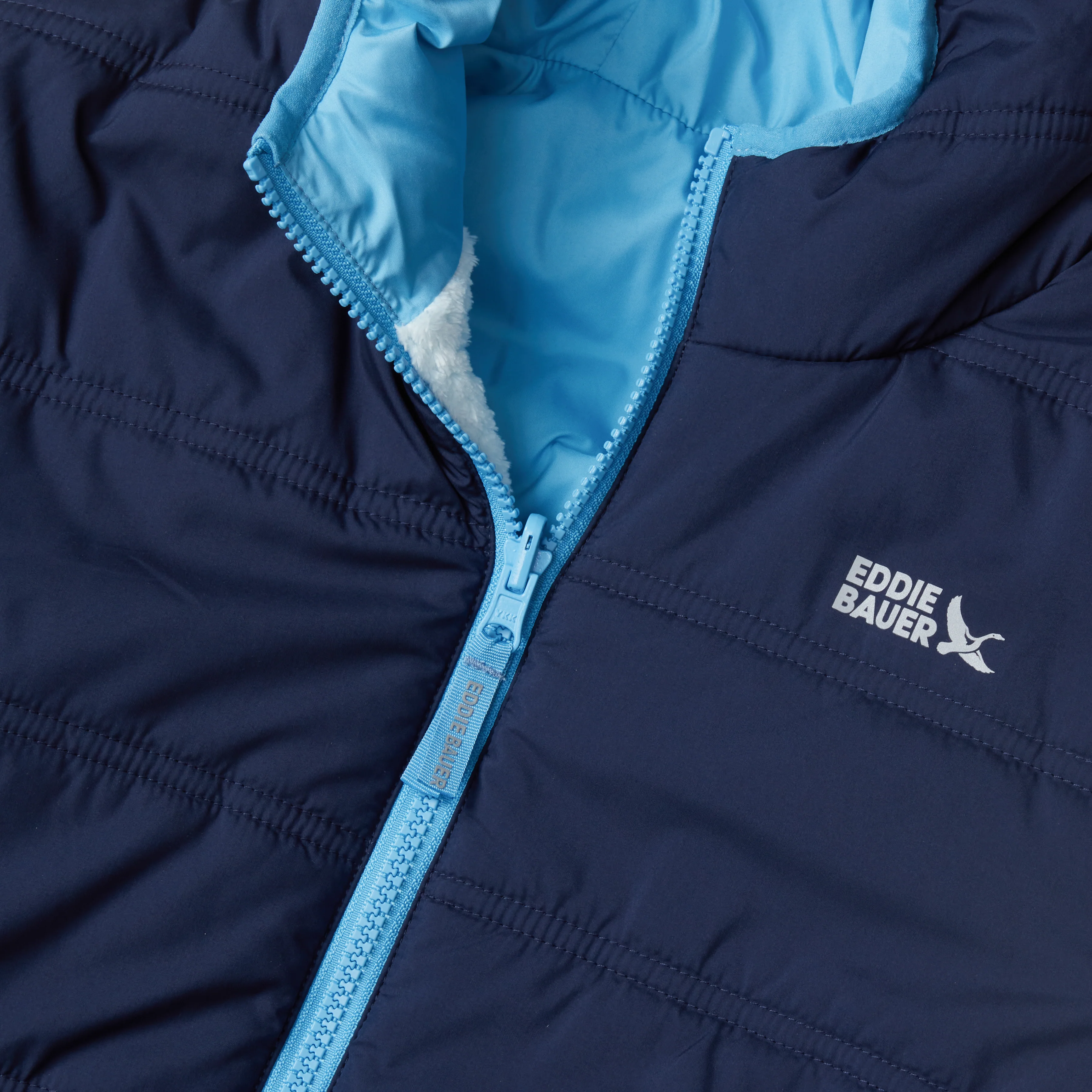 Girls Deer Harbor Reversible Hooded Jacket - Image 5