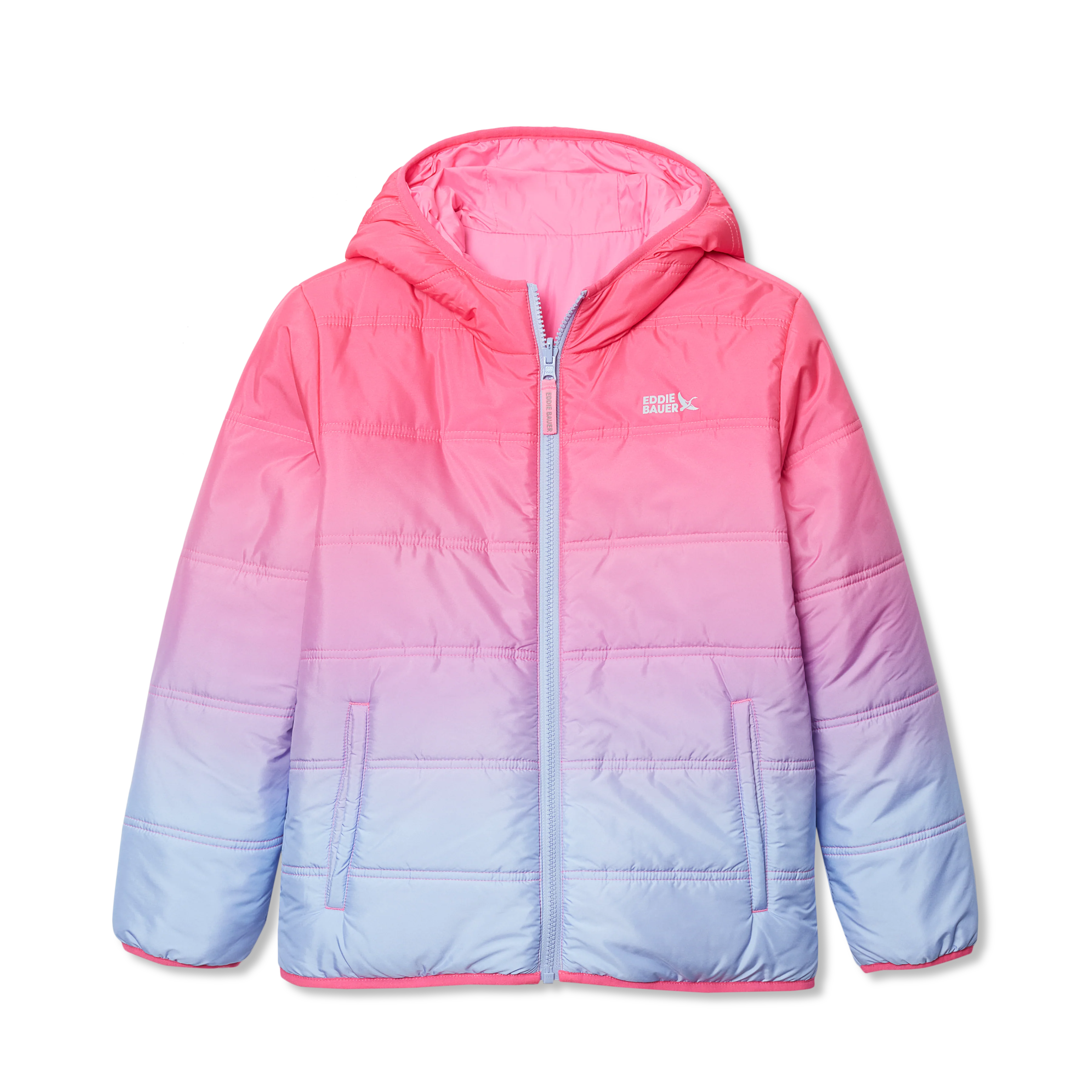 Girls Deer Harbor Reversible Hooded Jacket - Image 6