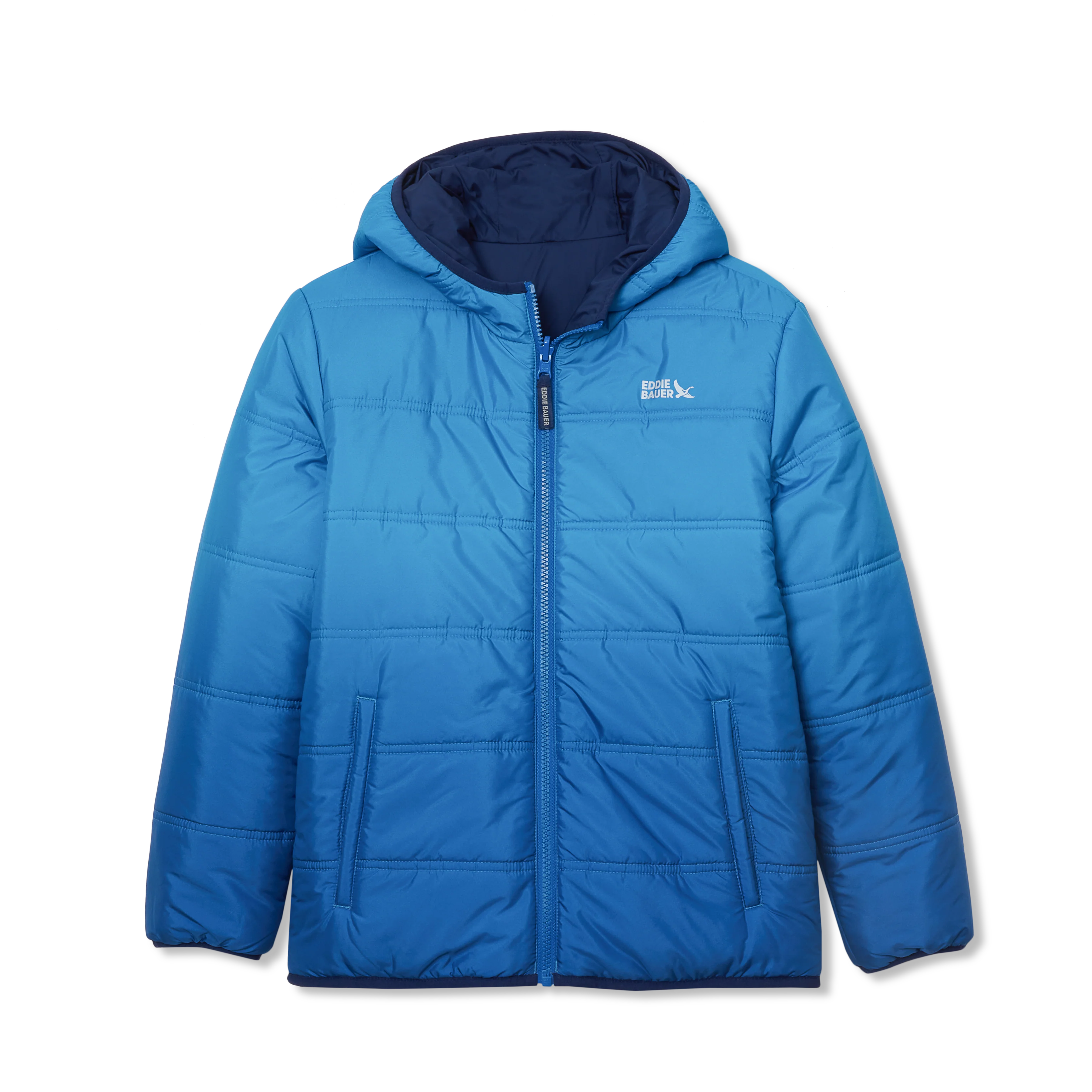 Boys Deer Harbor Reversible Hooded Jacket - Image 12
