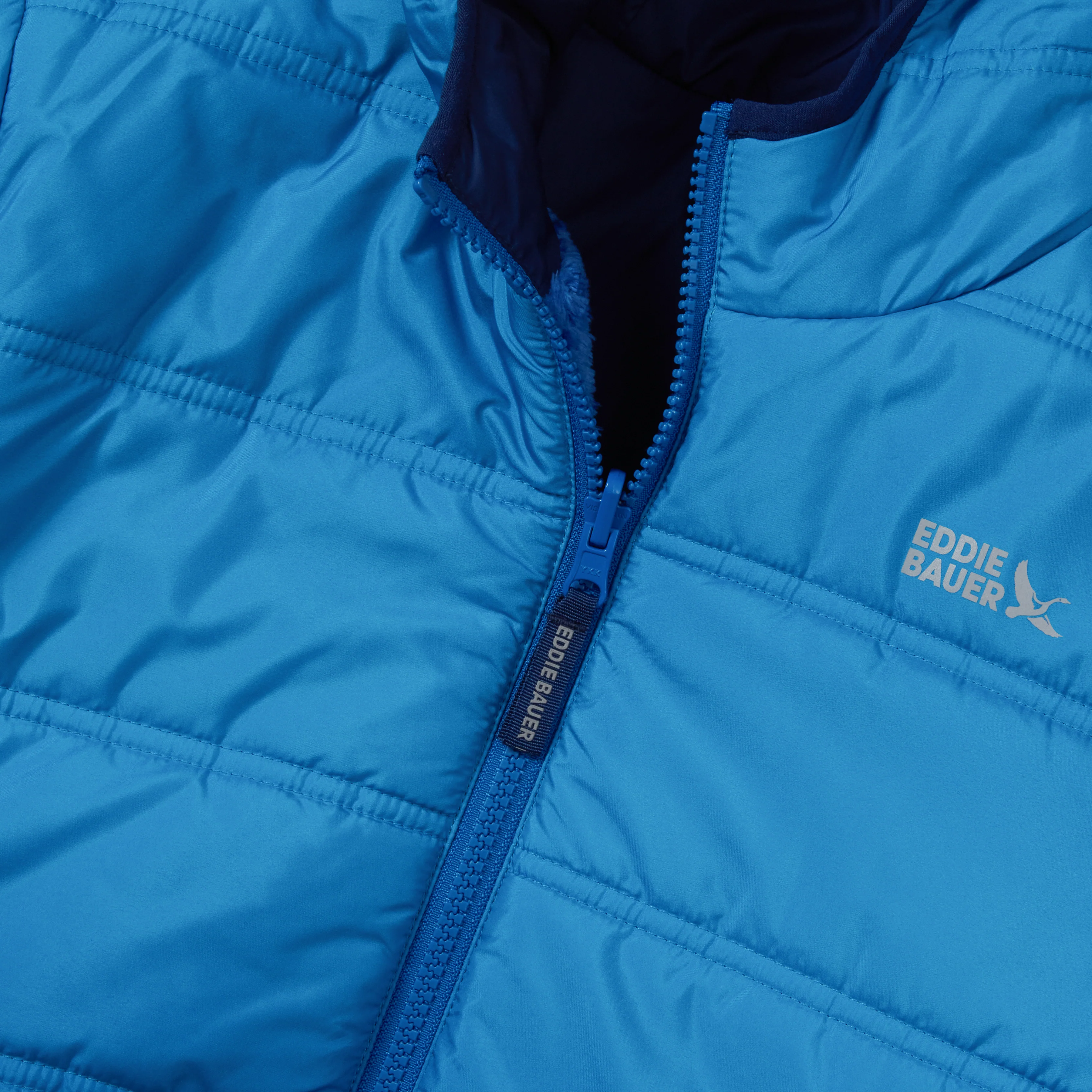 Boys Deer Harbor Reversible Hooded Jacket - Image 6