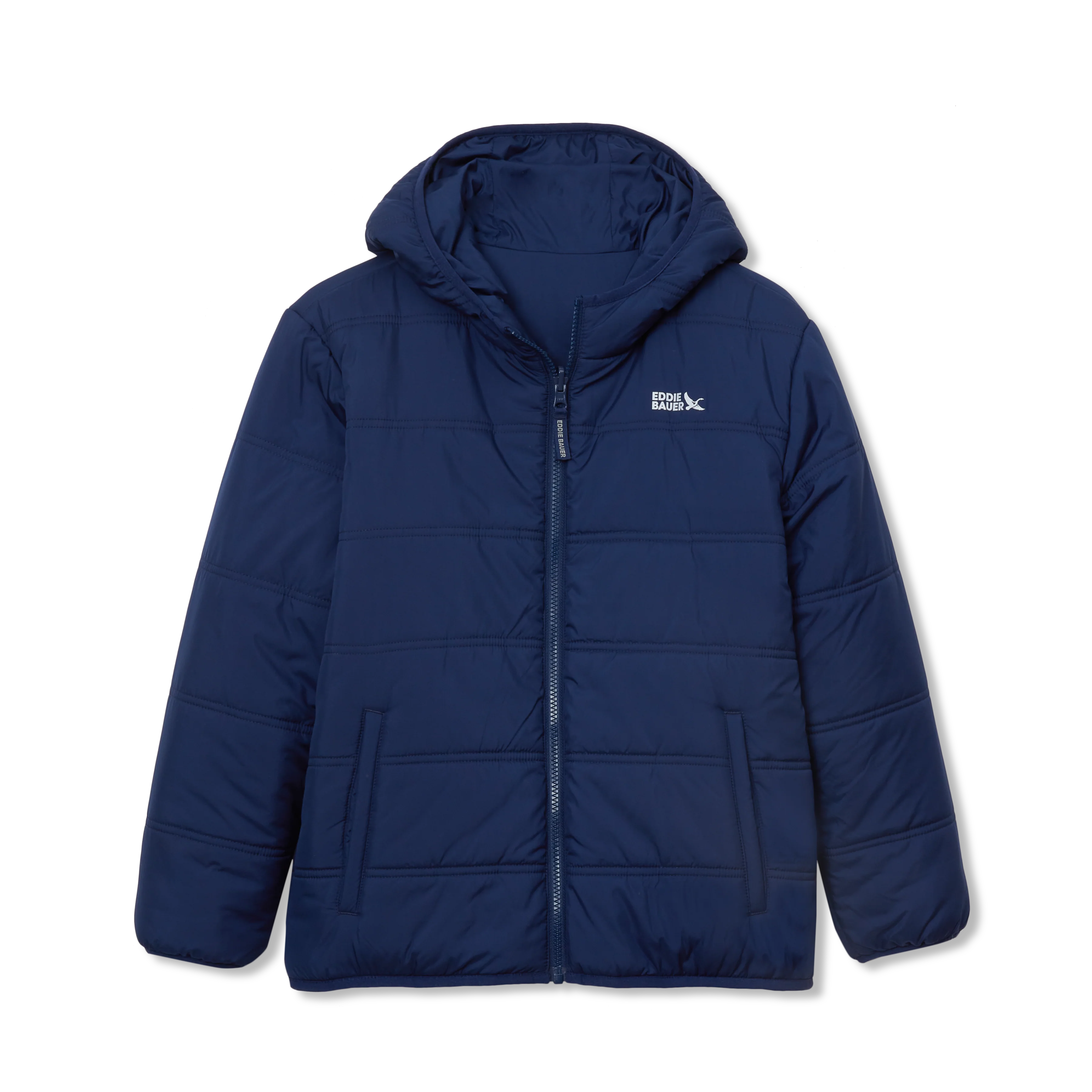 Boys Deer Harbor Reversible Hooded Jacket - Image 7