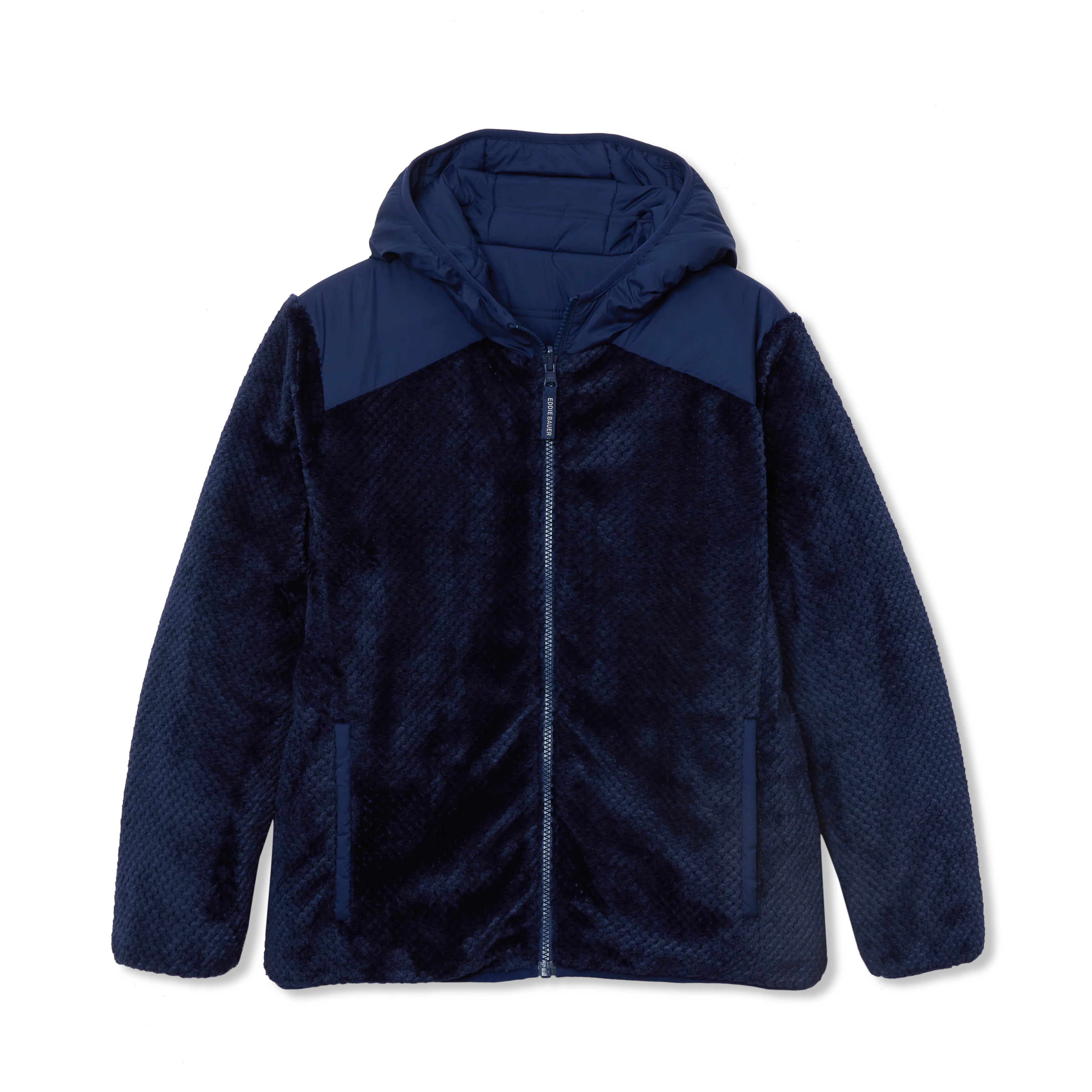 Boys Deer Harbor Reversible Hooded Jacket - Image 9
