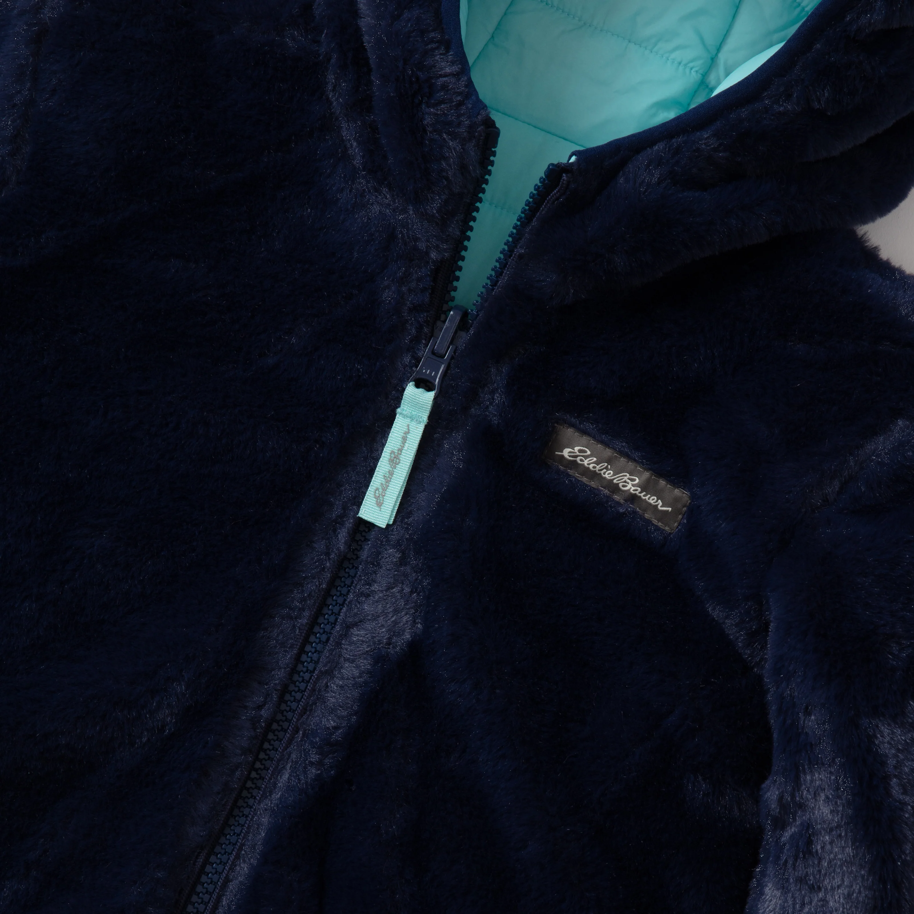 Toddler Girls Deer Harbor Reversible Hooded Jacket - Image 6