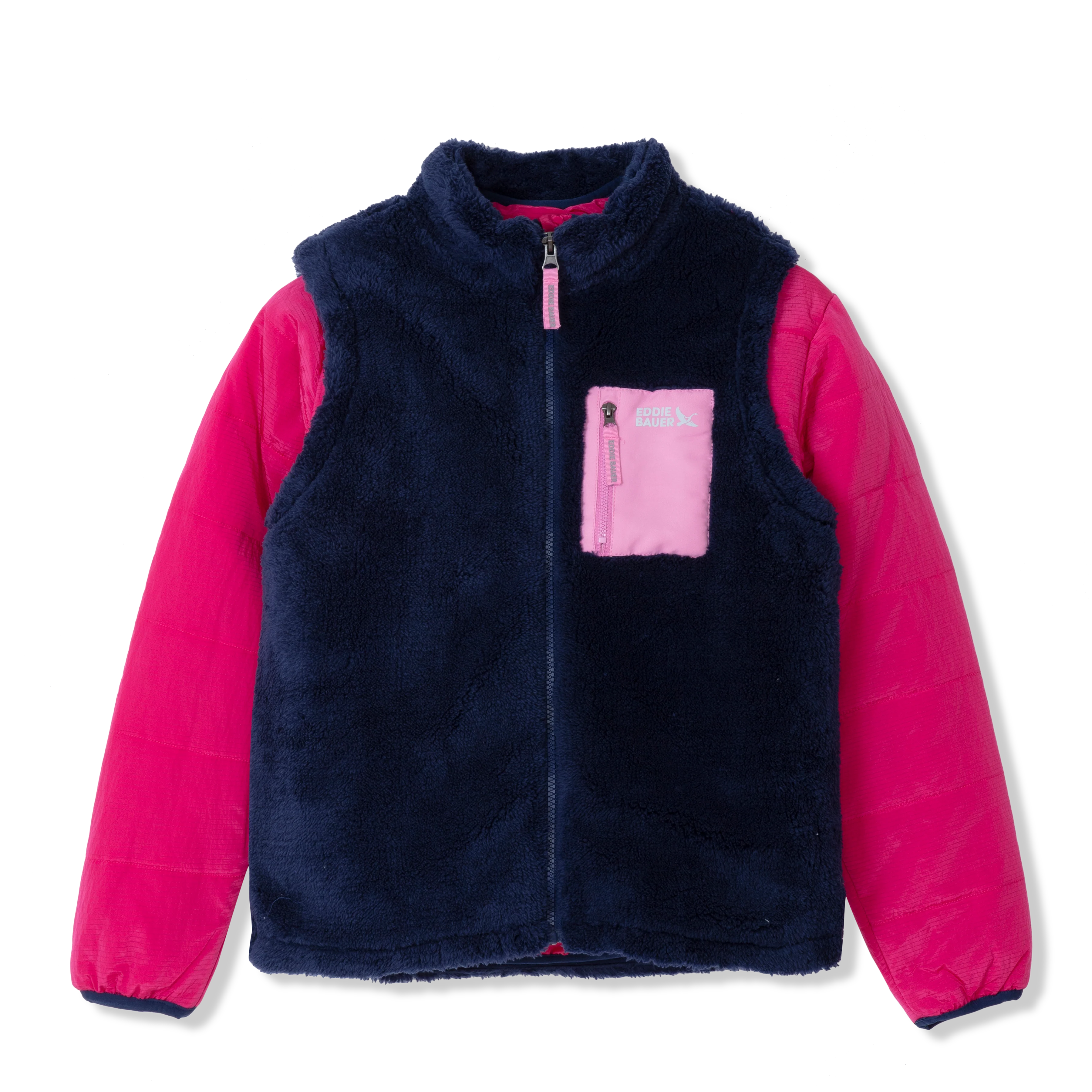 Kids Fleece Vest 3-in-1 Jacket - Image 7